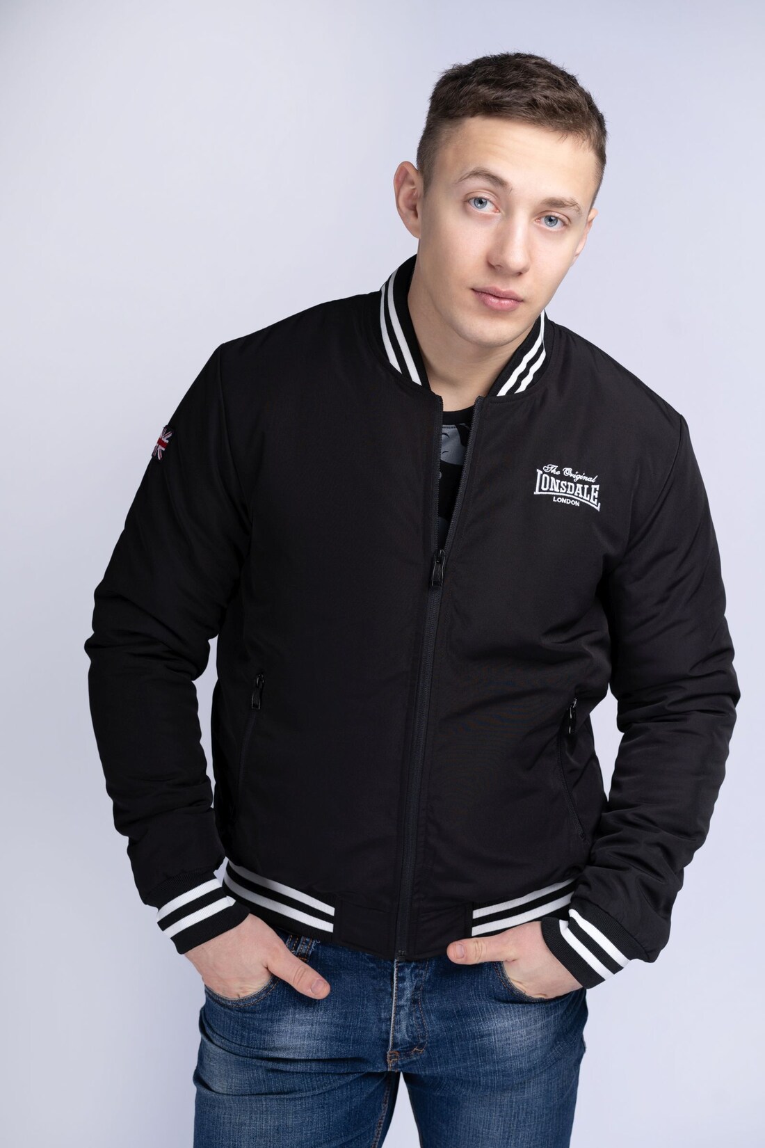 Lonsdale Herren Jacke normale Passform TRUSTHORPE