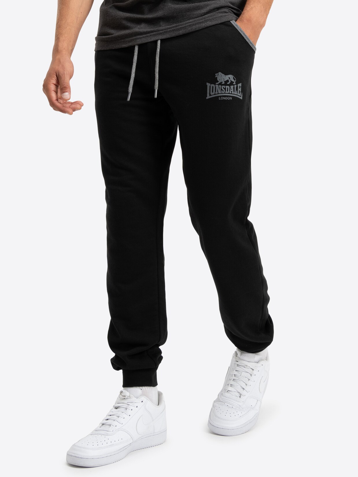 Lonsdale Herren Jogginghose schmale Passform WANSFORD
