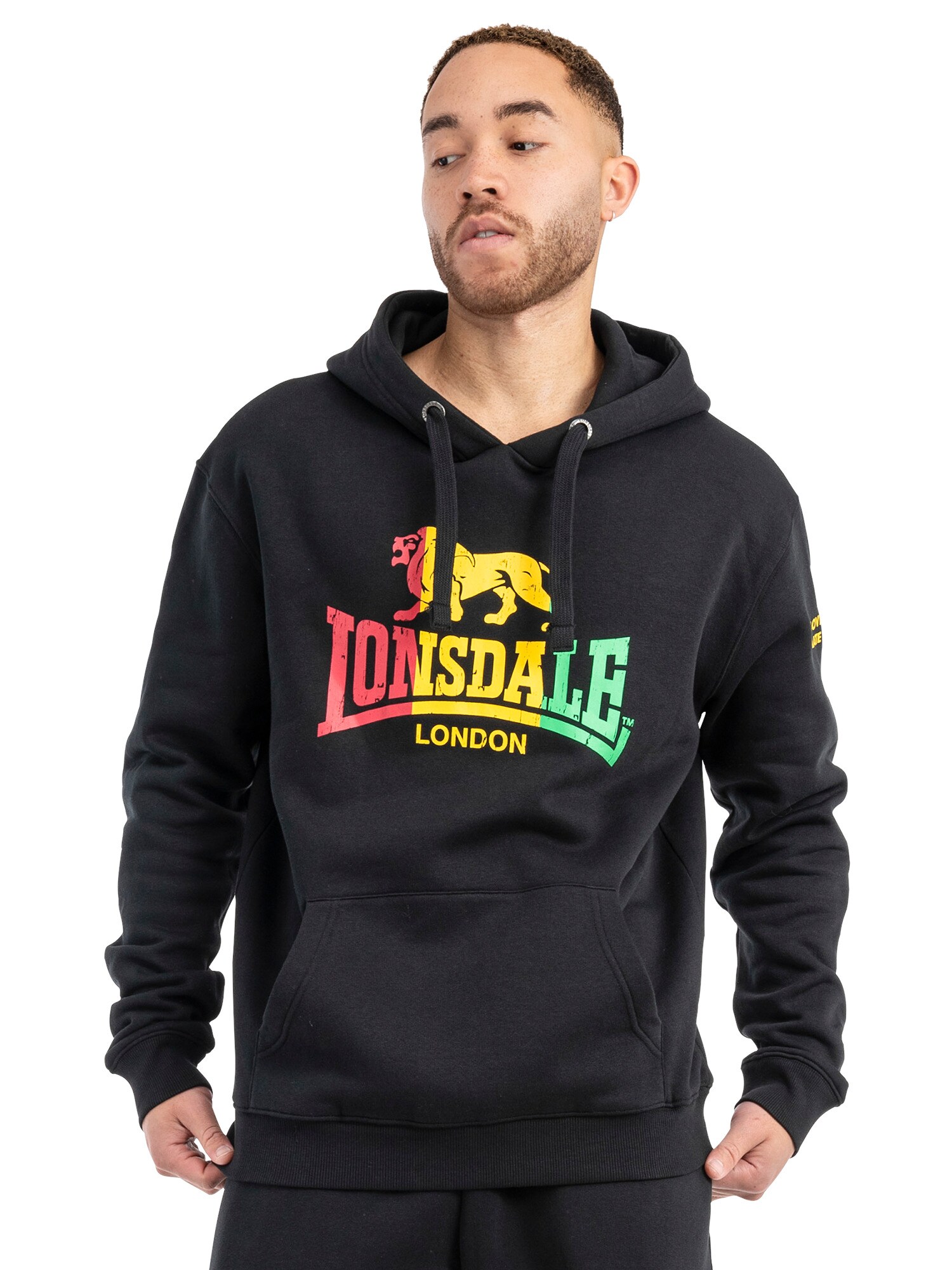 Lonsdale Herren Kapuzensweatshirt normale Passform SOUNDS - Bild 1