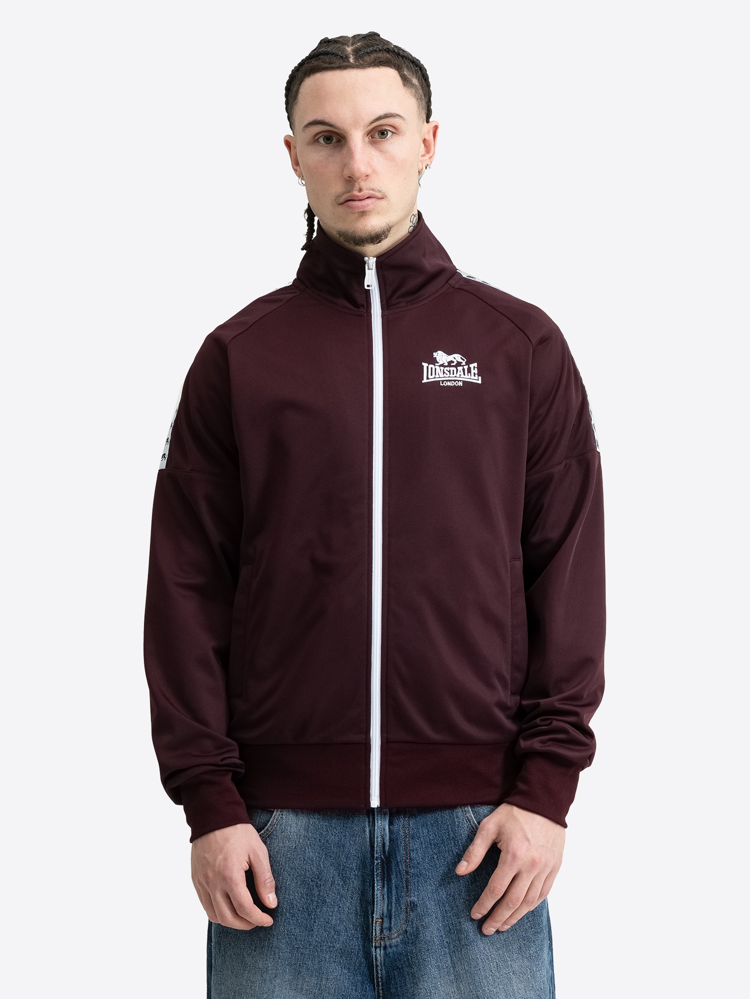 Lonsdale Herren Trainingsjacke normale Passform CALSHOT - Bild 1