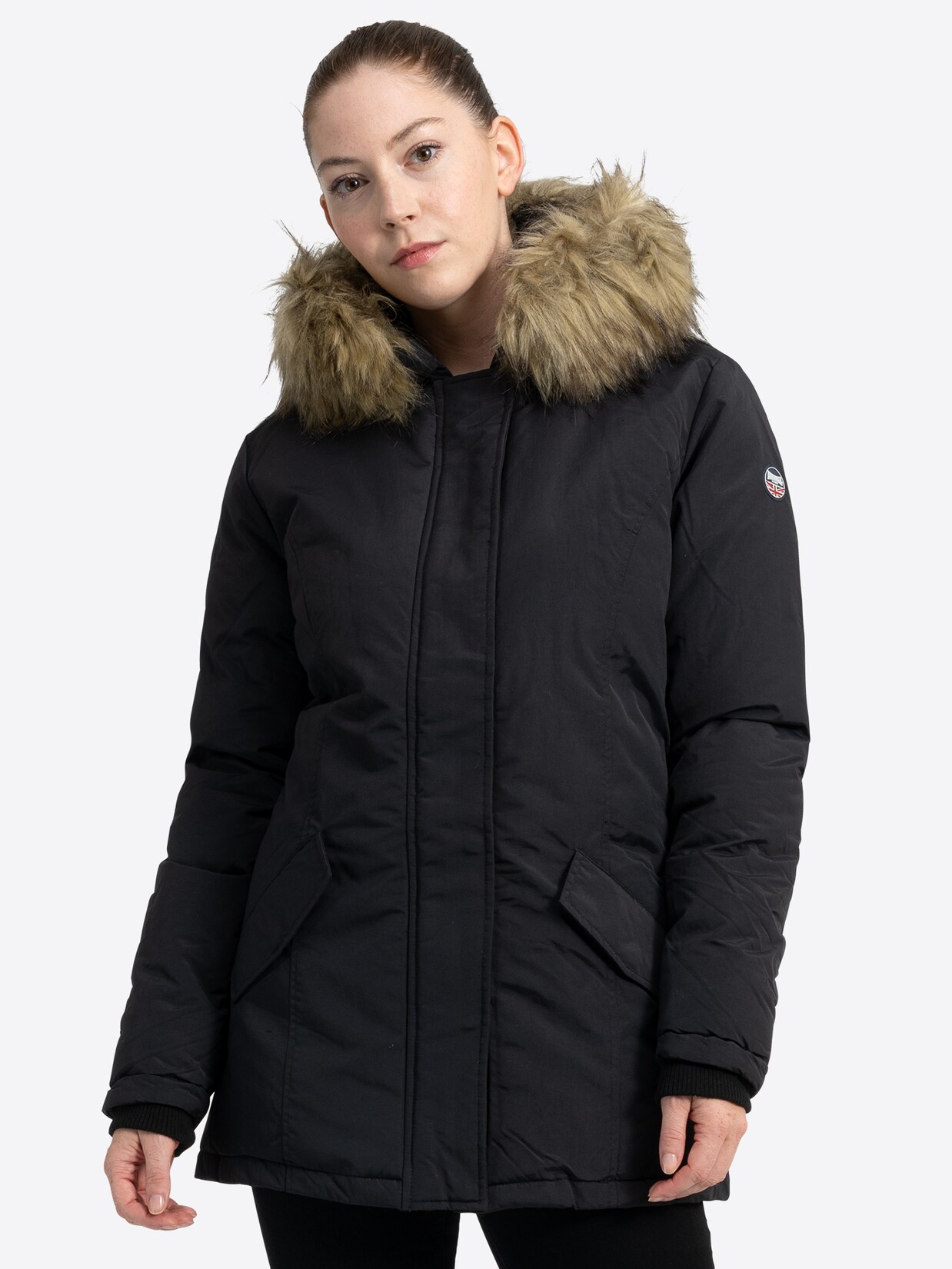 Lonsdale Frauen Winterjacke mit Kapuze KIMMERIDGE | 04251522354492