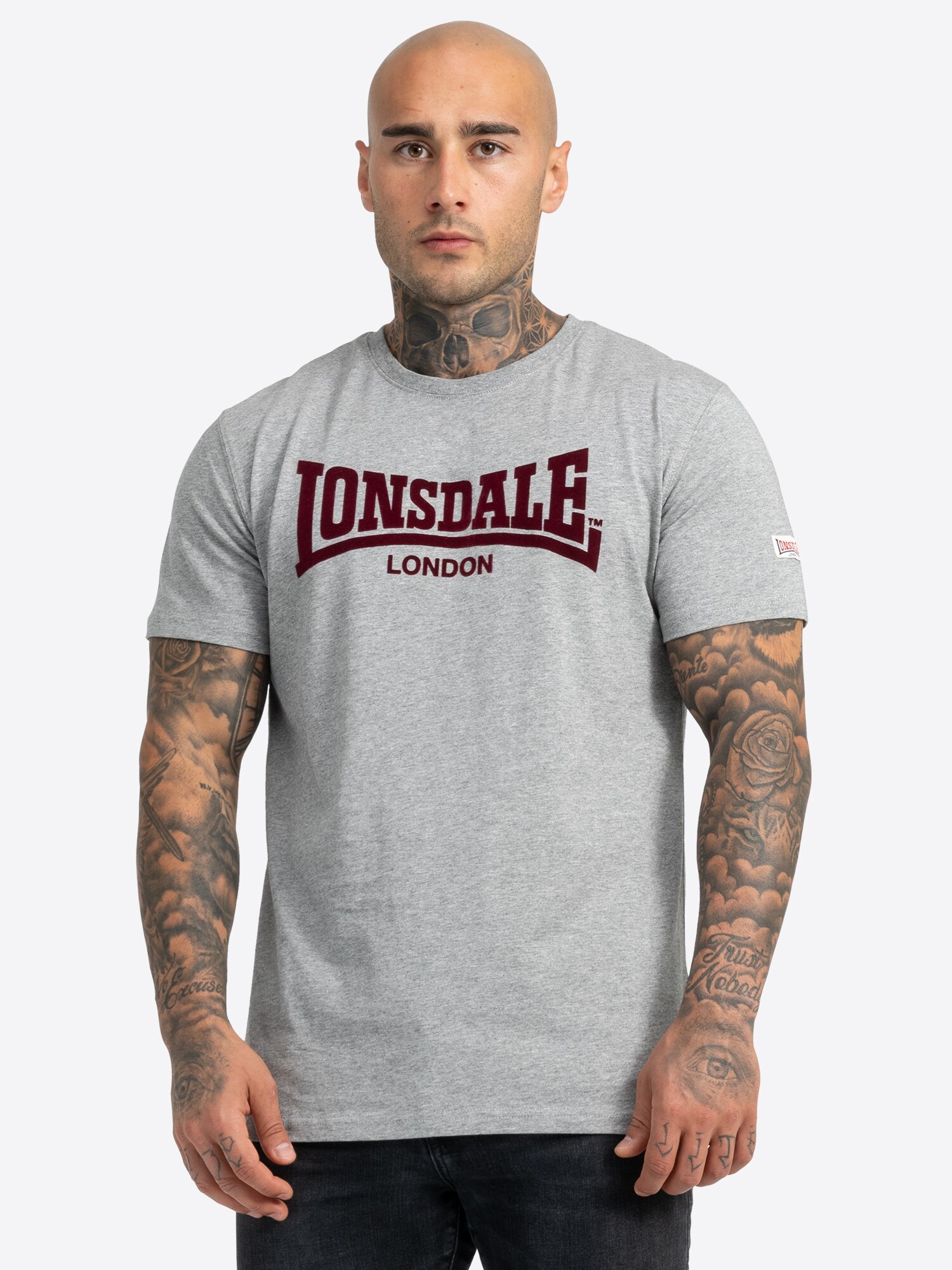 Lonsdale Herren T-Shirt normale Passform LL008 ONE TONE - Bild 1