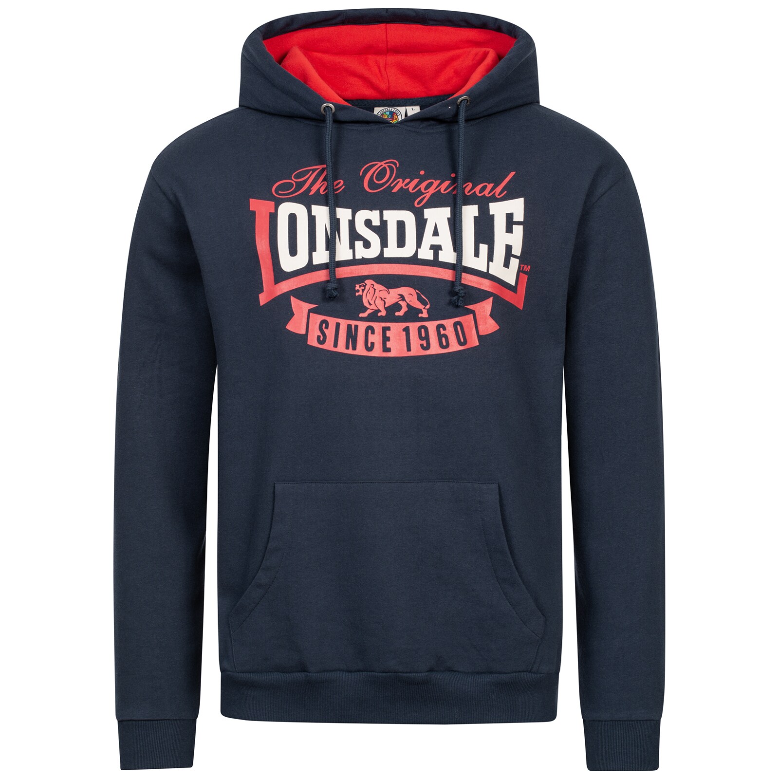 Lonsdale Herren Kapuzensweatshirt normale Passform RADCLIVE - Bild 1