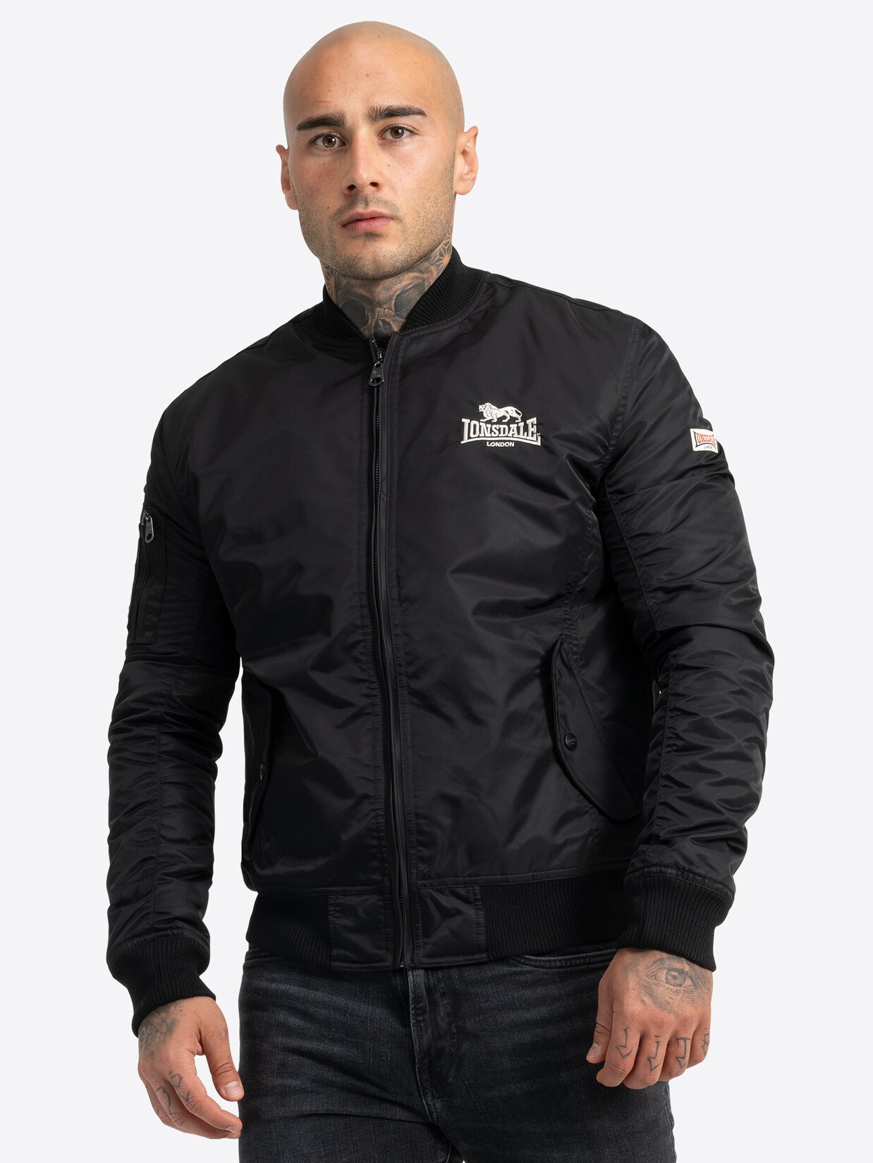Lonsdale Herren Jacke schmale Passform TERN HILL