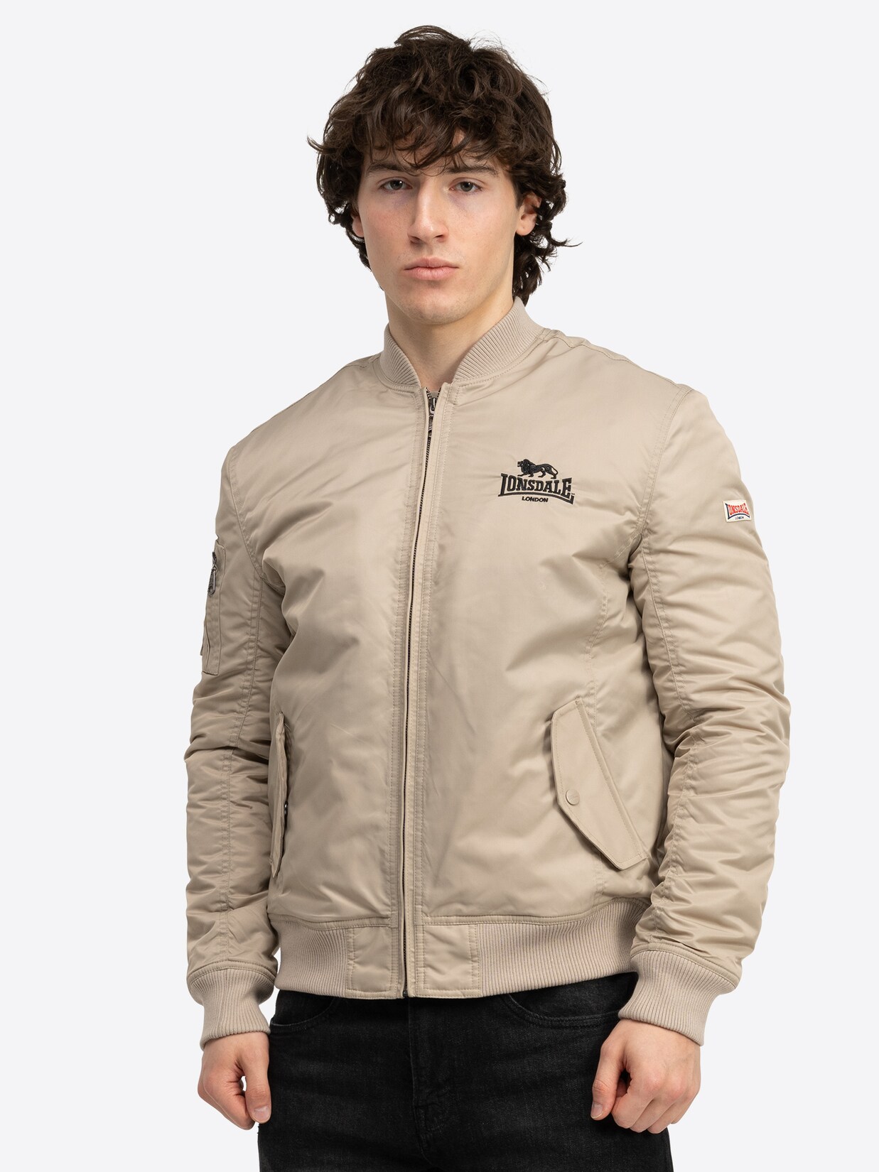 Lonsdale Herren Jacke schmale Passform TERN HILL