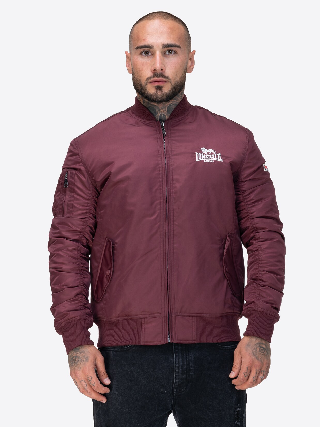 Lonsdale Herren Jacke schmale Passform TERN HILL
