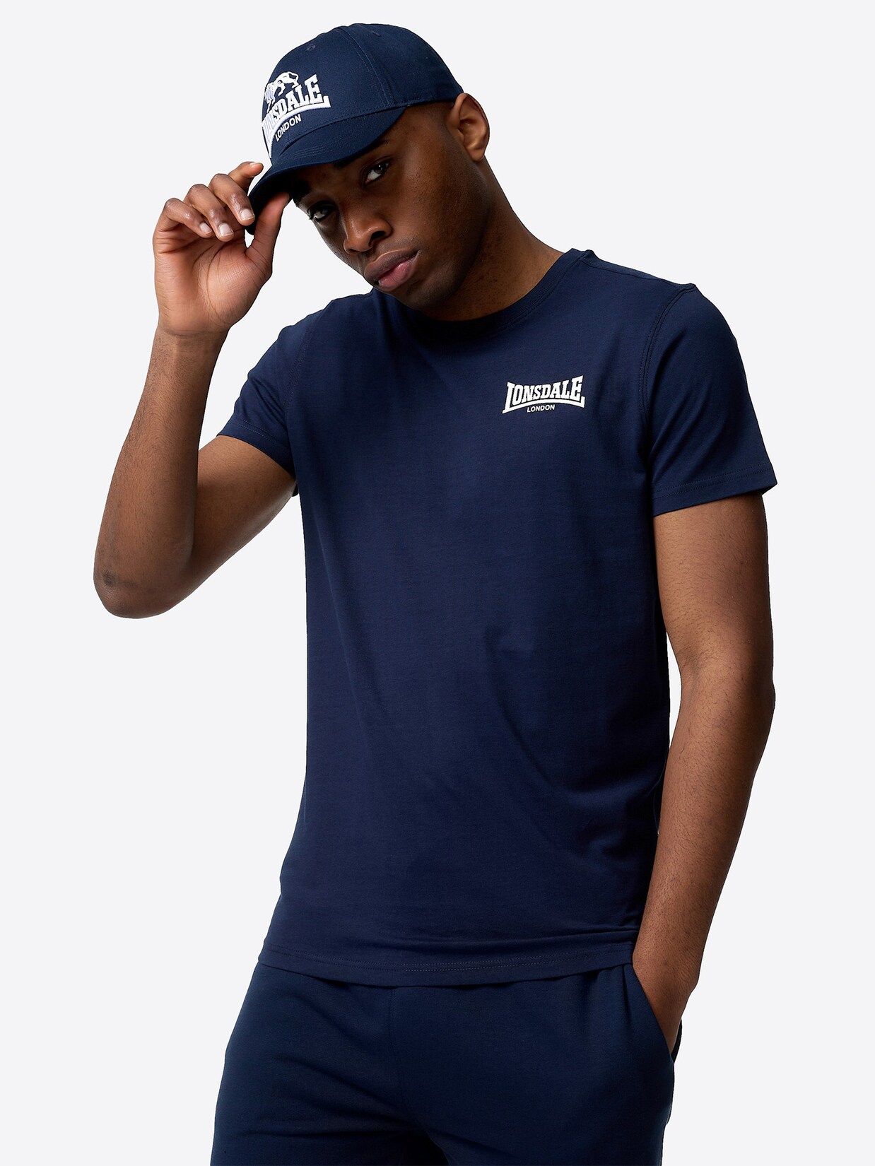 Lonsdale Herren T-Shirt schmale Passform ELMDON | 04255581512589