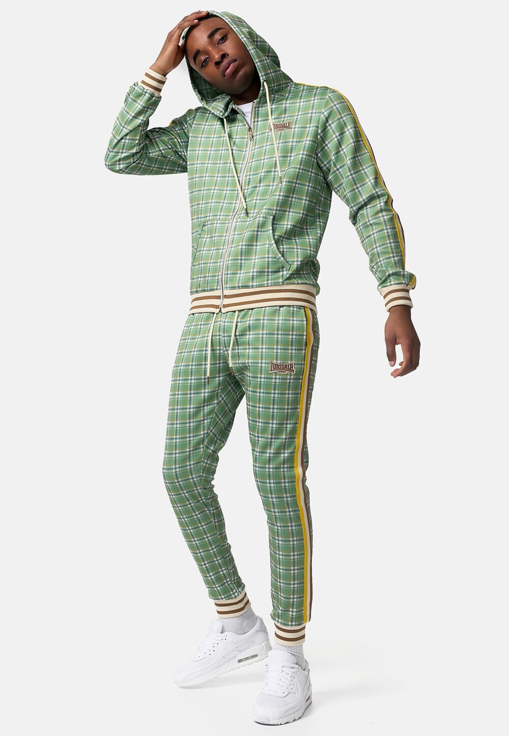 Lonsdale "The Gentlemen" Herren Trainingsanzug schmale Passform LITTLESTONE - Bild 1