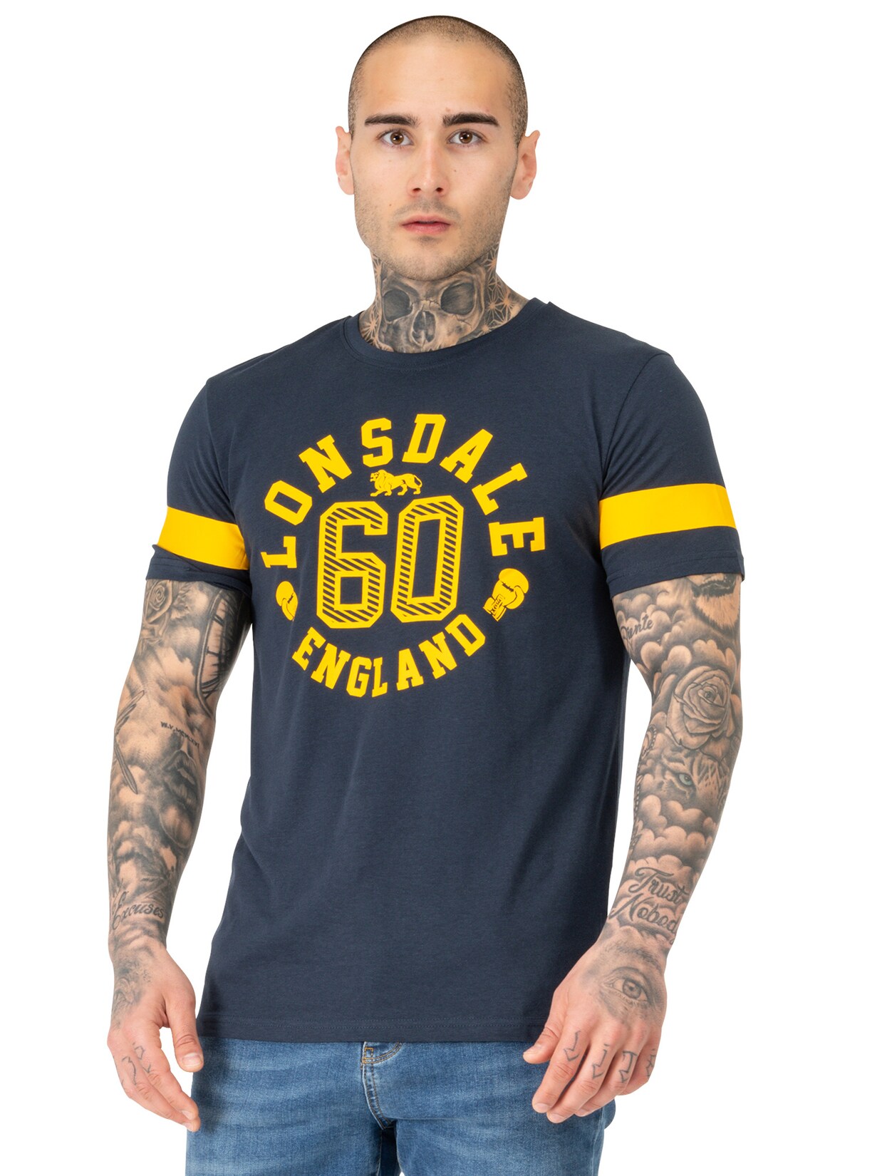 Lonsdale Herren T-Shirt normale Passform ASKERSWELL | 04251522376296