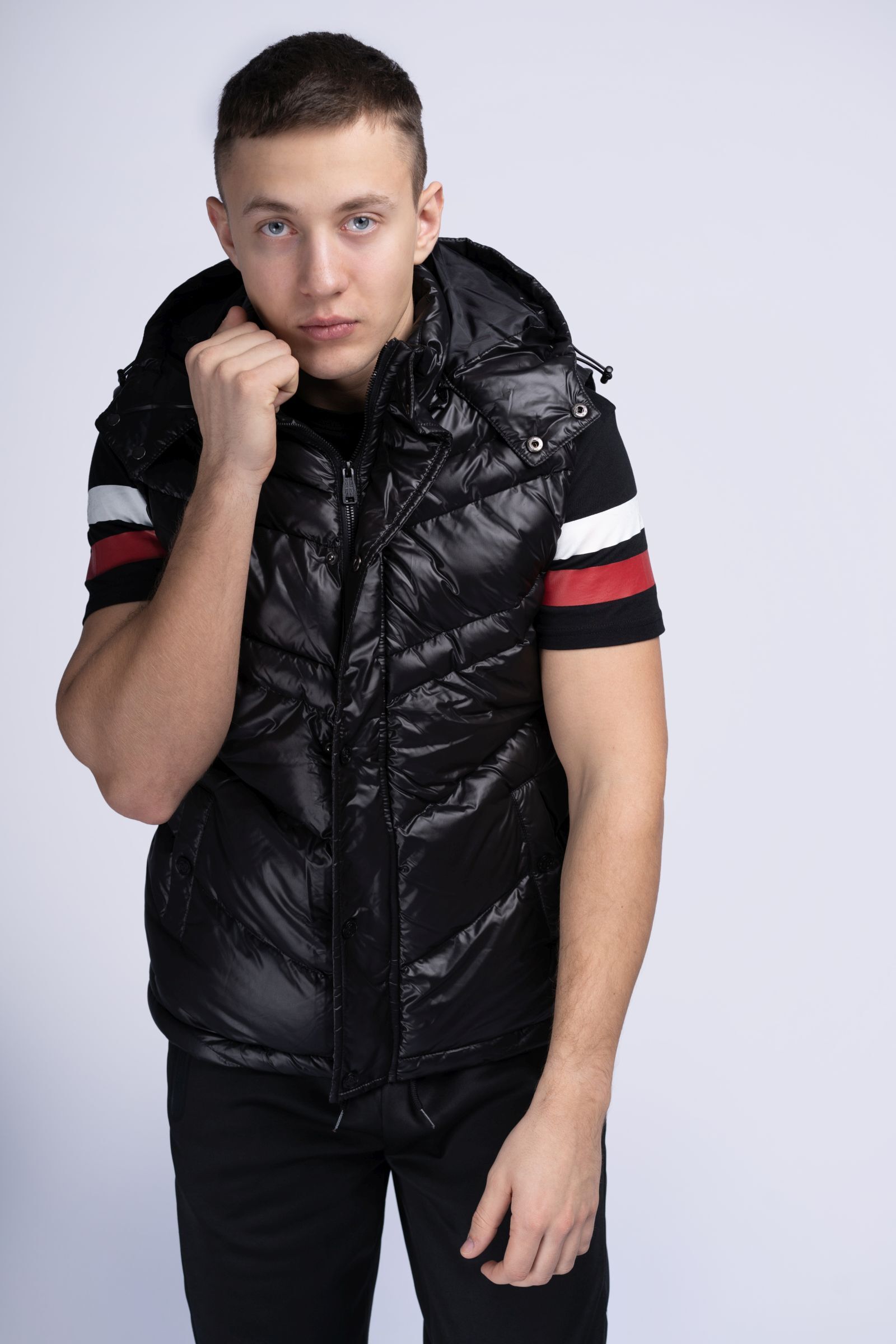 Lonsdale Herren Weste mit Kapuze ALLERSTON - Bild 1