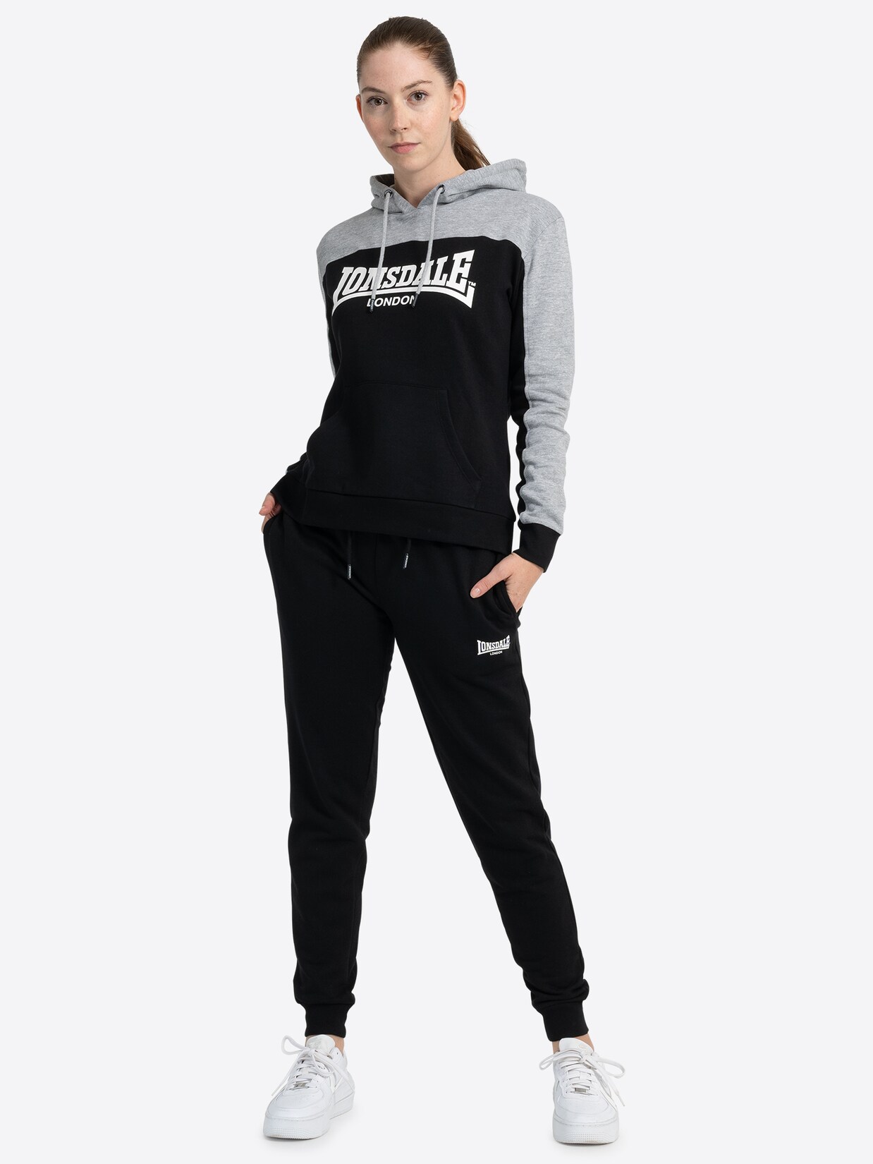 Lonsdale Frauen Trainingsanzug mit Kapuze LURGAN