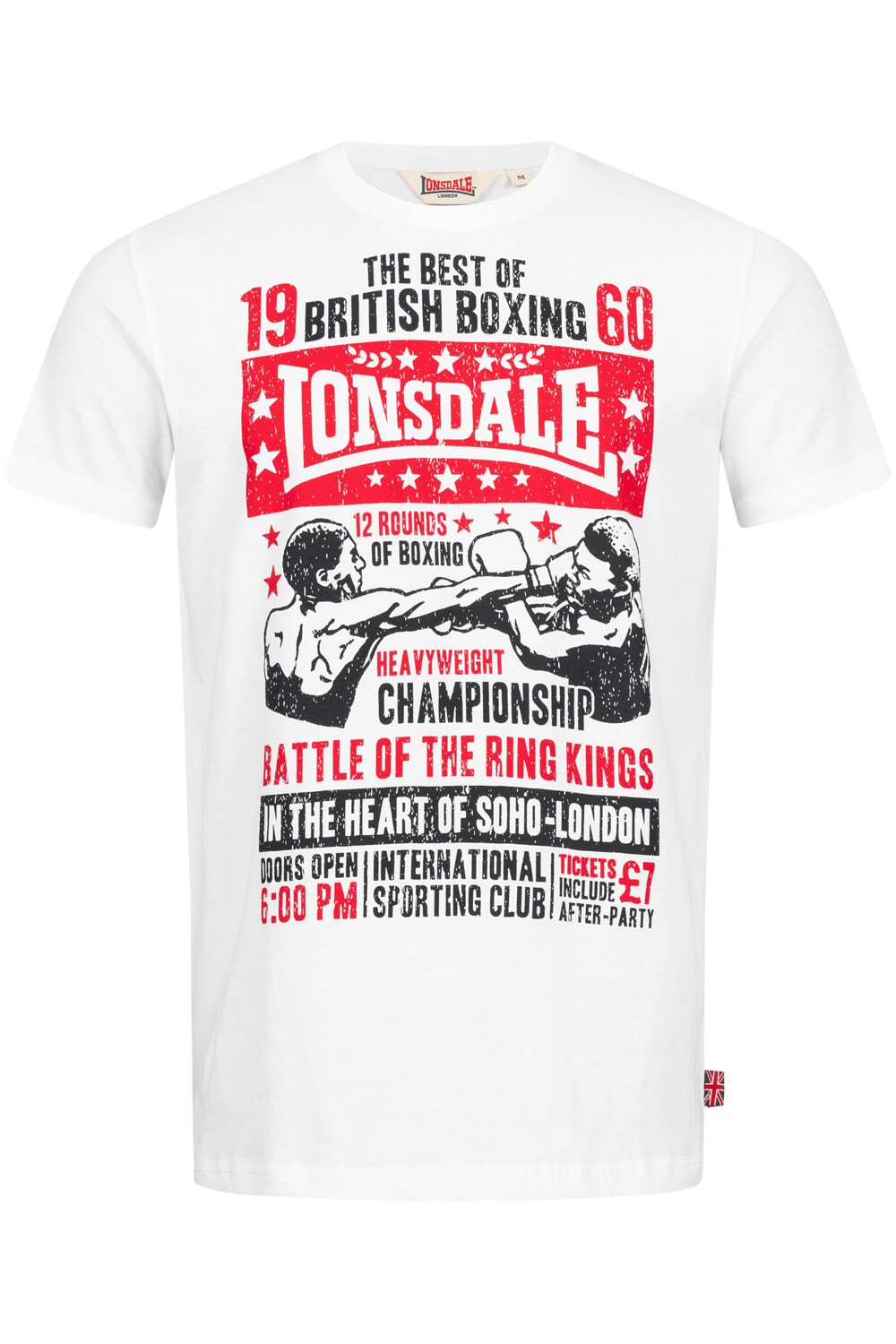 Lonsdale Herren T-Shirt normale Passform AUCKENGILL - Bild 1