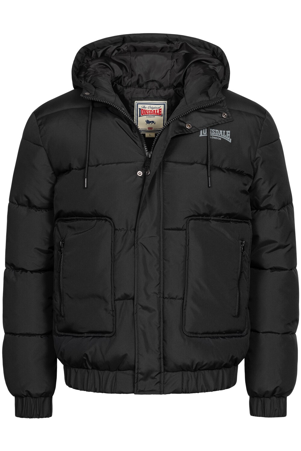 Lonsdale Herren Winterjacke mit Kapuze normale Passform DOLLAGH | 04251522394863