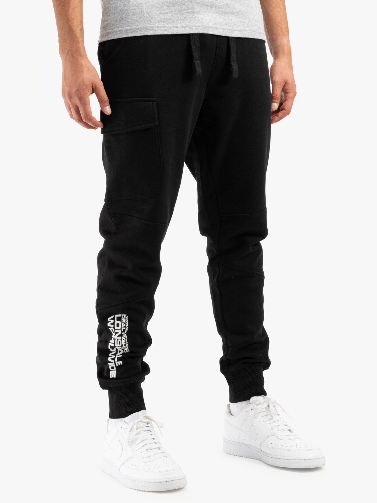 Lonsdale Herren Jogginghose normale Passform TWEEDMOUTH