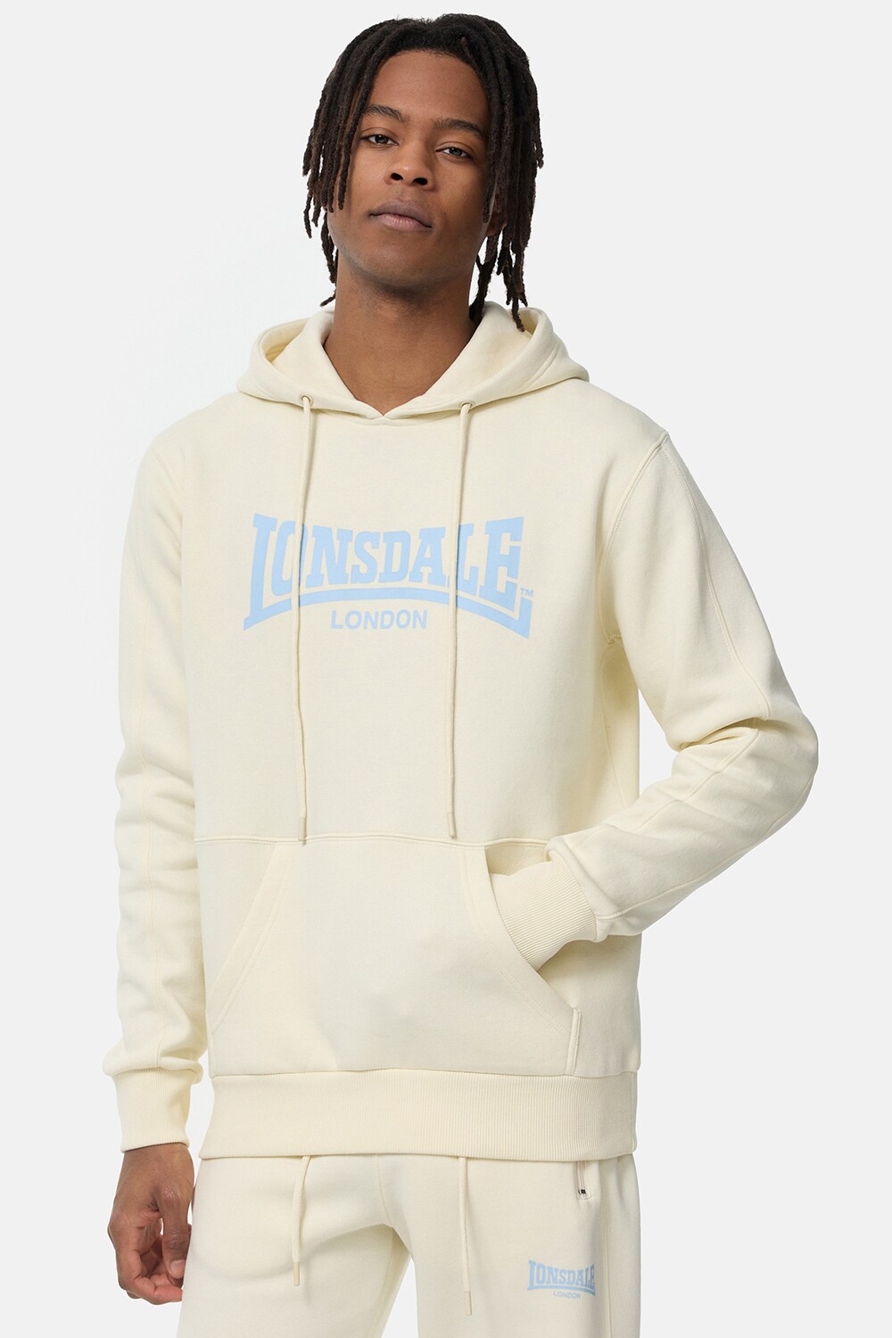 Lonsdale Herren Kapuzensweatshirt normale Passform BELMADUTHY | 04255581507929