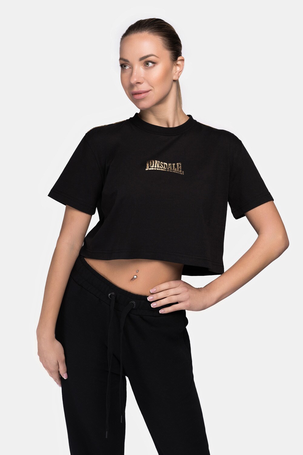 Lonsdale Frauen T-Shirt Cropped AULTBEA - Bild 1