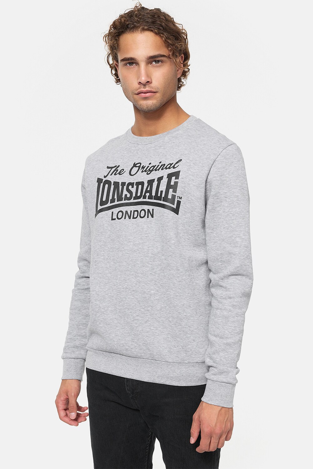 Lonsdale Herren Rundhals Sweatshirt normale Passform BURGHEAD - Bild 1
