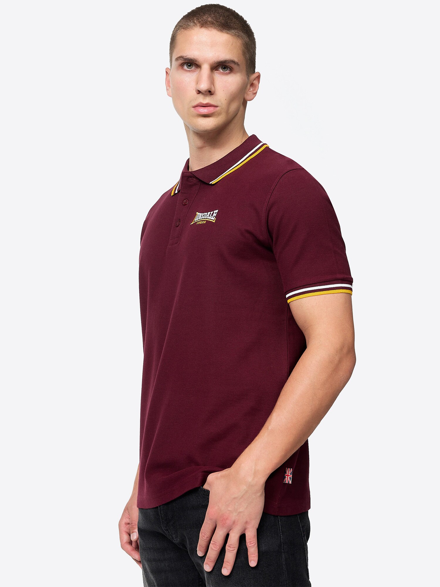 Lonsdale Herren Poloshirt normale Passform VELTON - Bild 1