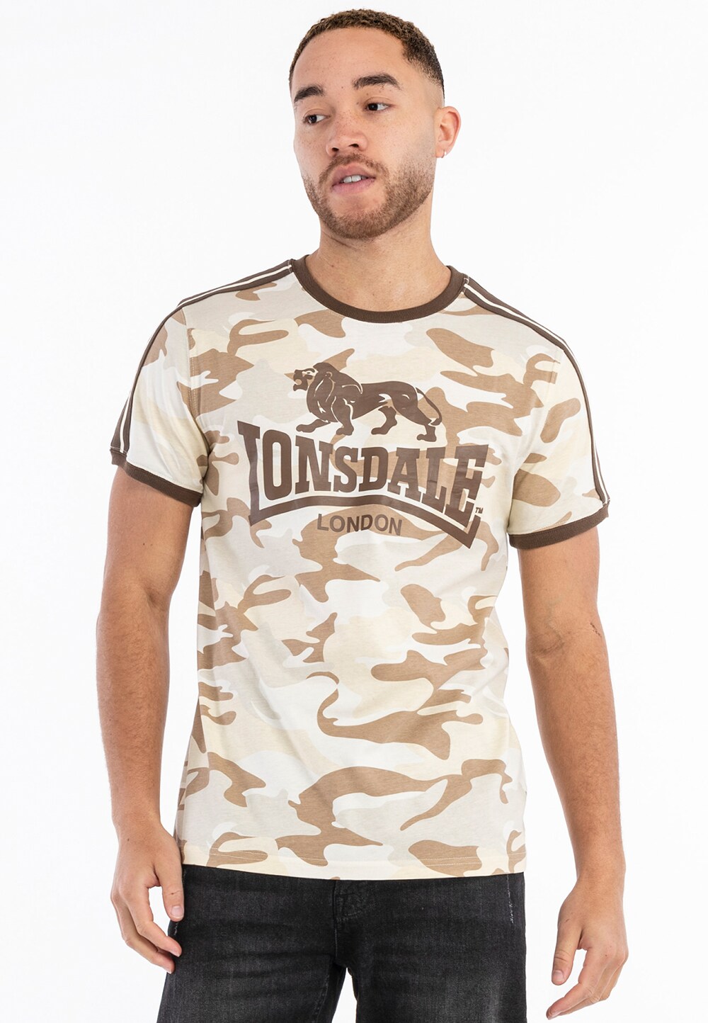 Lonsdale Herren T-Shirt normale Passform CREGNEASH | 04255581523646
