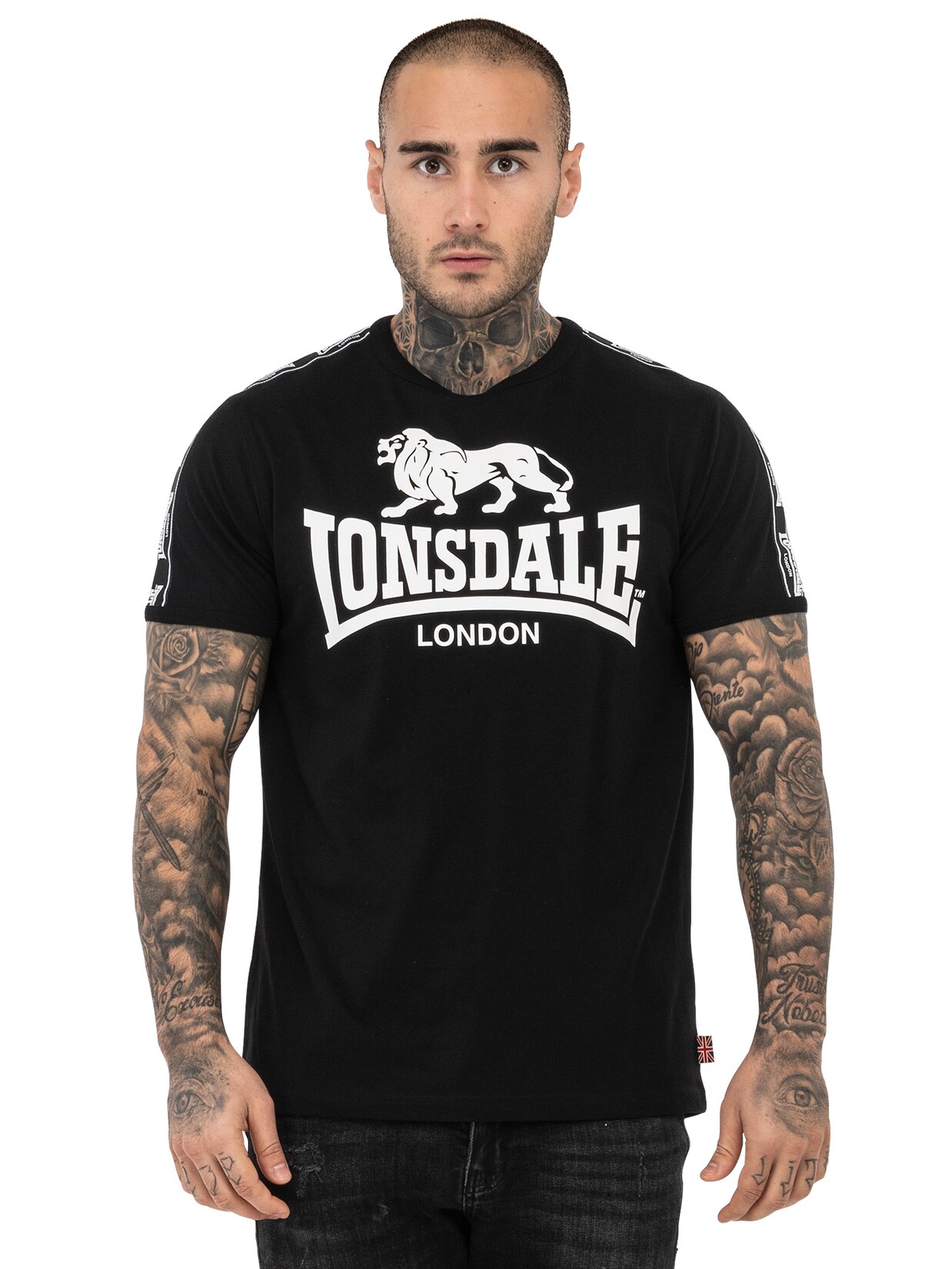 Lonsdale Herren T-Shirt normale Passform STOUR | 04255581524230