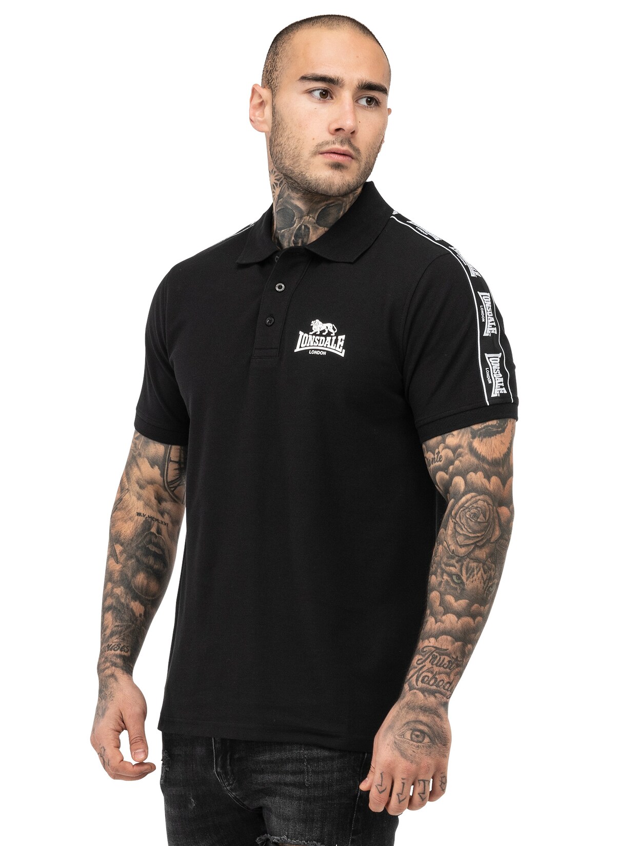 Lonsdale Herren Poloshirt normale Passform SETTER | 04255581524537