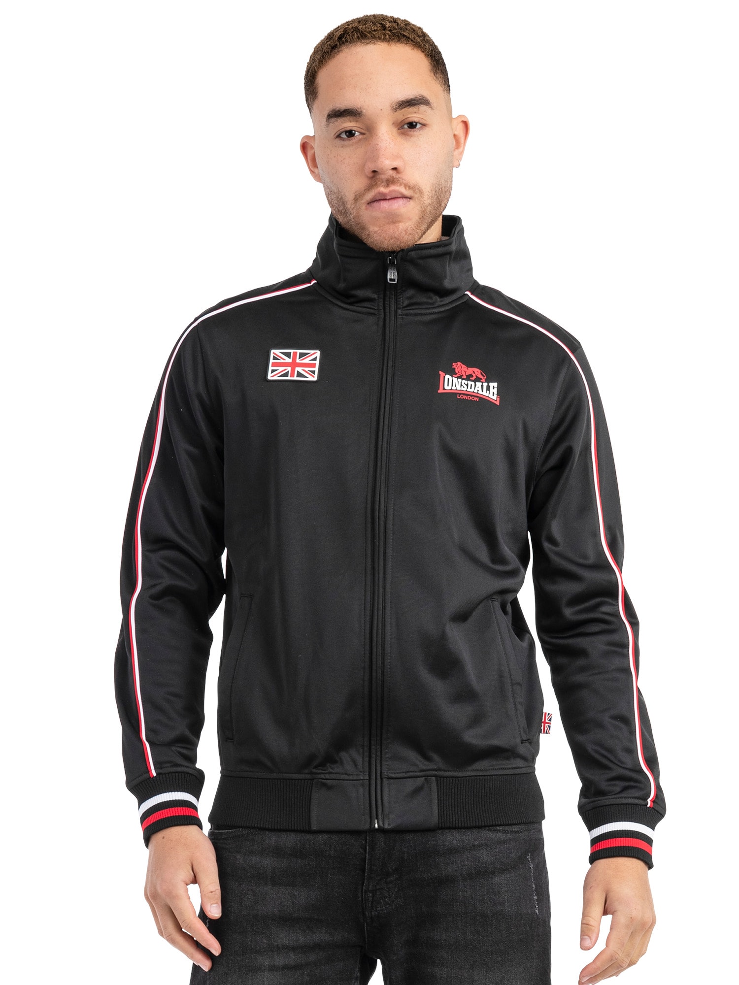 Lonsdale Herren Trainingsjacke normale Passform SKELLBERRY - Bild 1