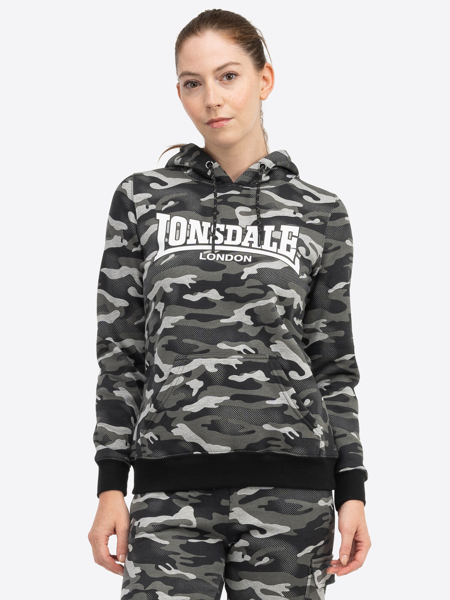 Lonsdale Frauen Kapuzensweatshirt CLOUGH - Bild 1