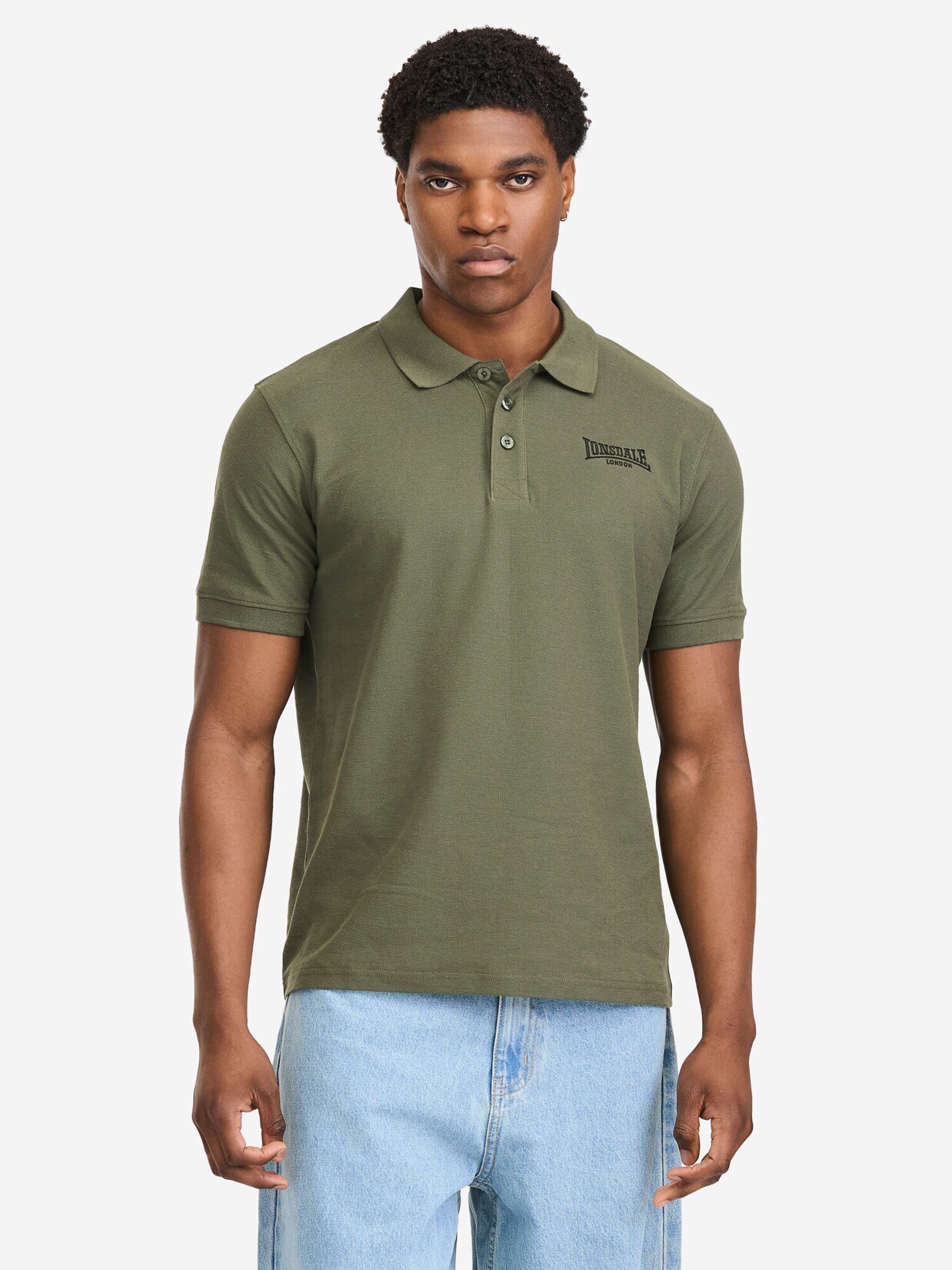Lonsdale Herren Poloshirt normale Passform Doppelpack LINGHOLME