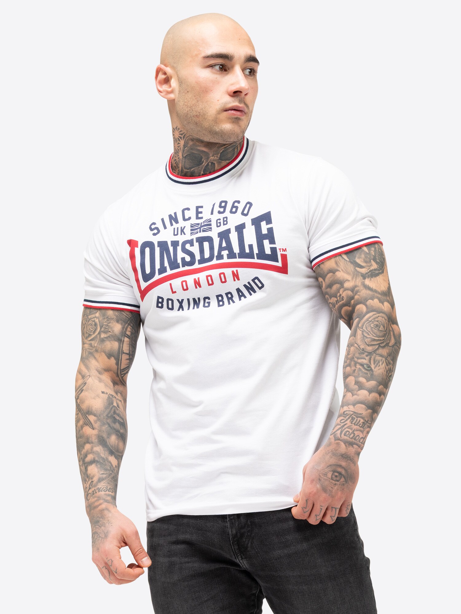 Lonsdale Herren T-Shirt schmale Passform GAVRENE - Bild 1