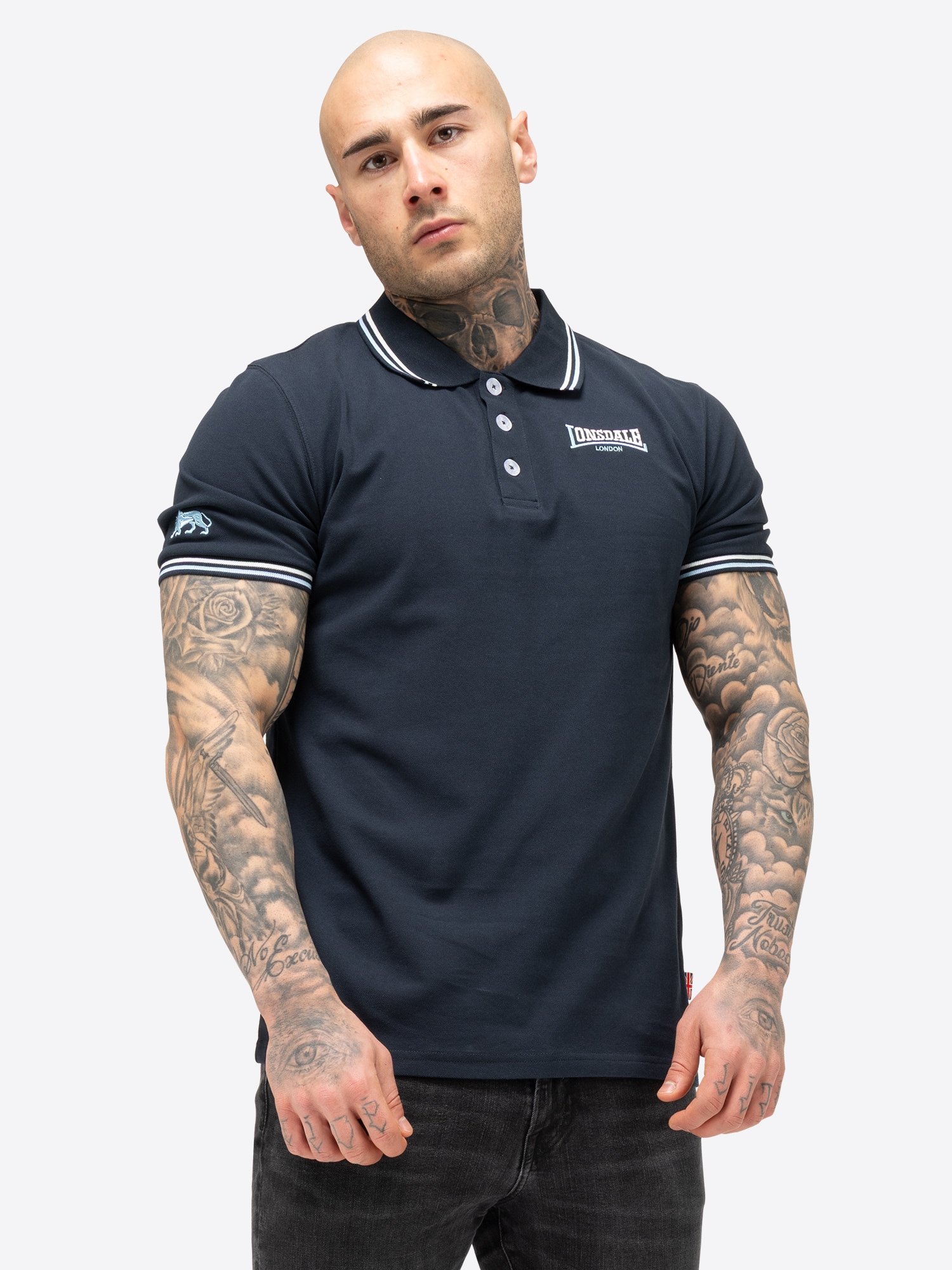 Lonsdale Herren Poloshirt normale Passform EASTLEIGH - Bild 1