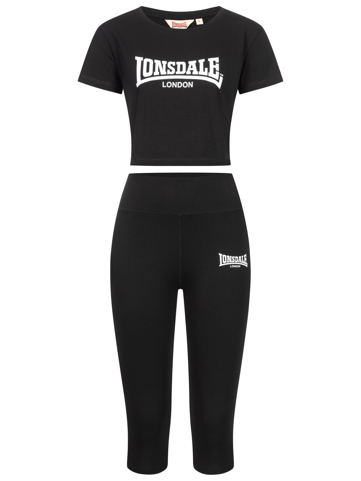 Lonsdale Frauen T-Shirt & Leggings Set IXWORTH | 04255581564793