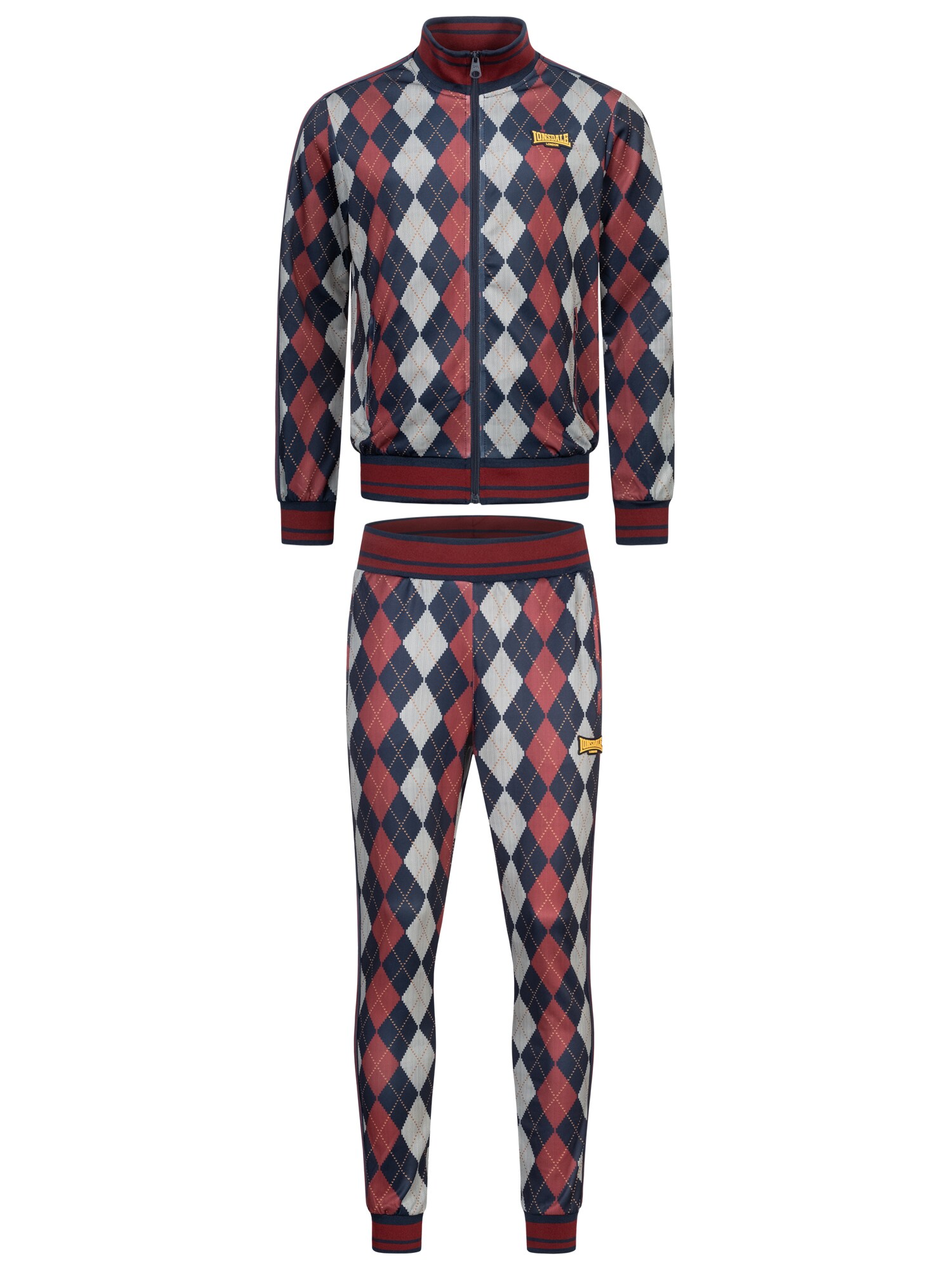 Lonsdale Herren Trainingsanzug schmale Passform ENFIELD - Bild 1