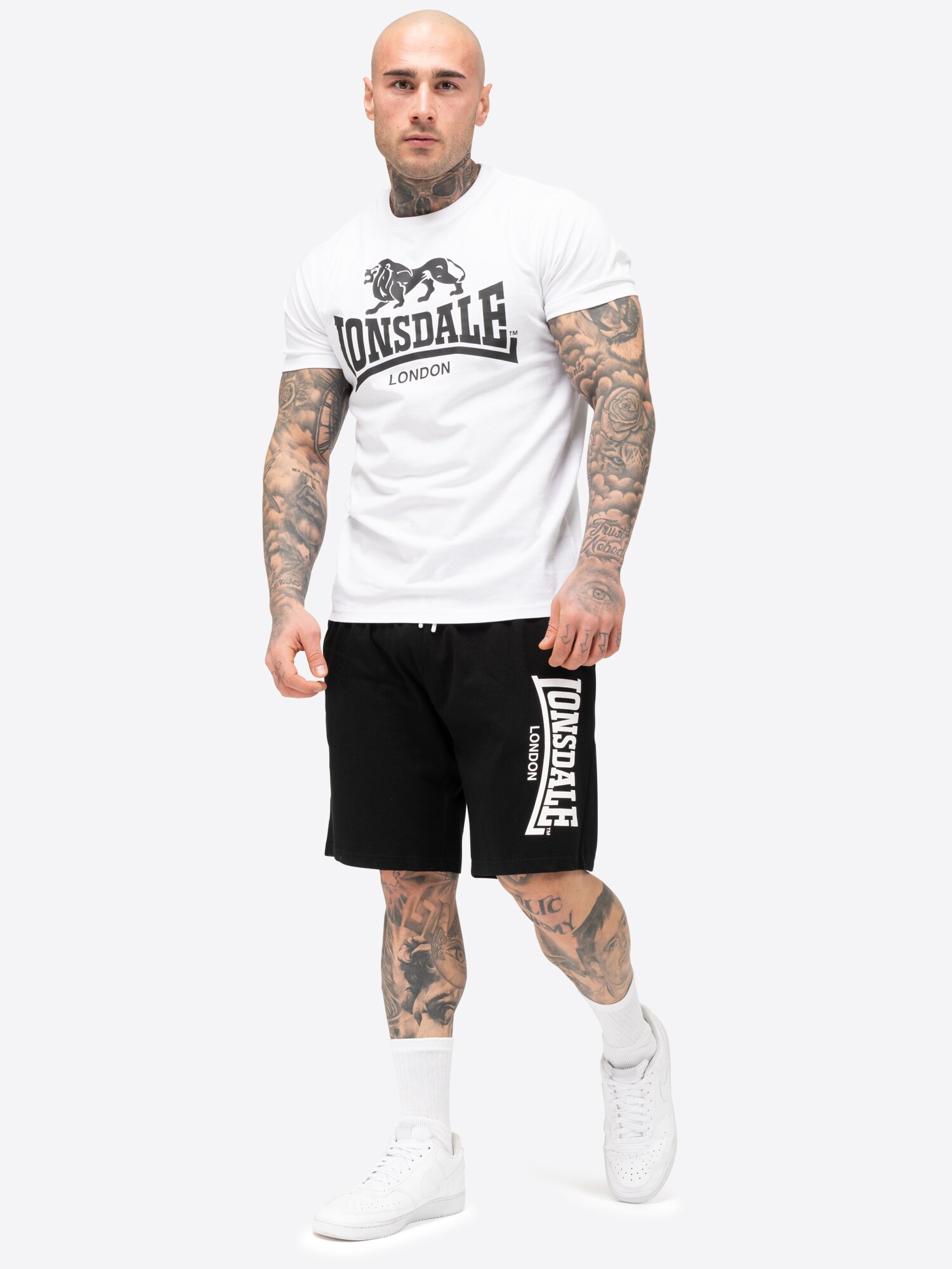 Lonsdale Herren T-Shirt & Shorts Set normale Passform MAIR - Bild 1