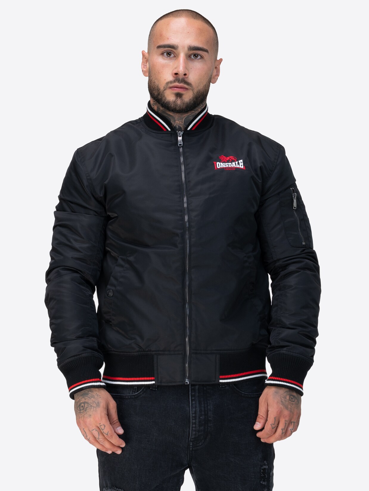 Lonsdale Herren Jacke schmale Passform CAREY