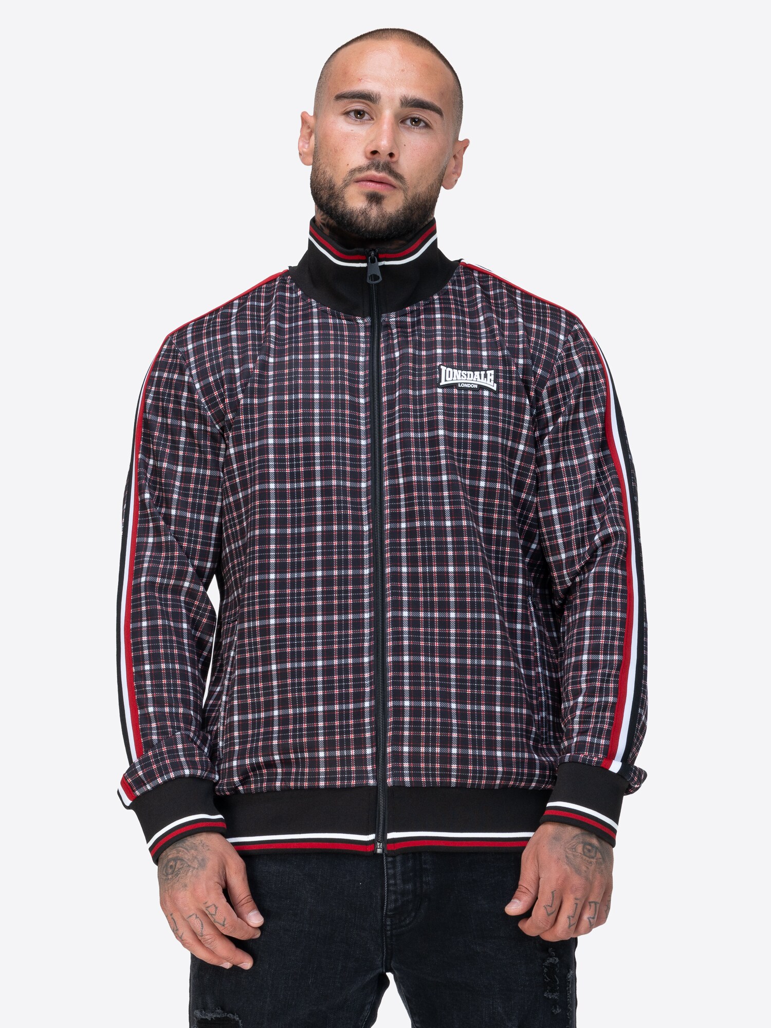 Lonsdale Herren Trainingsjacke normale Passform WHELLEY - Bild 1