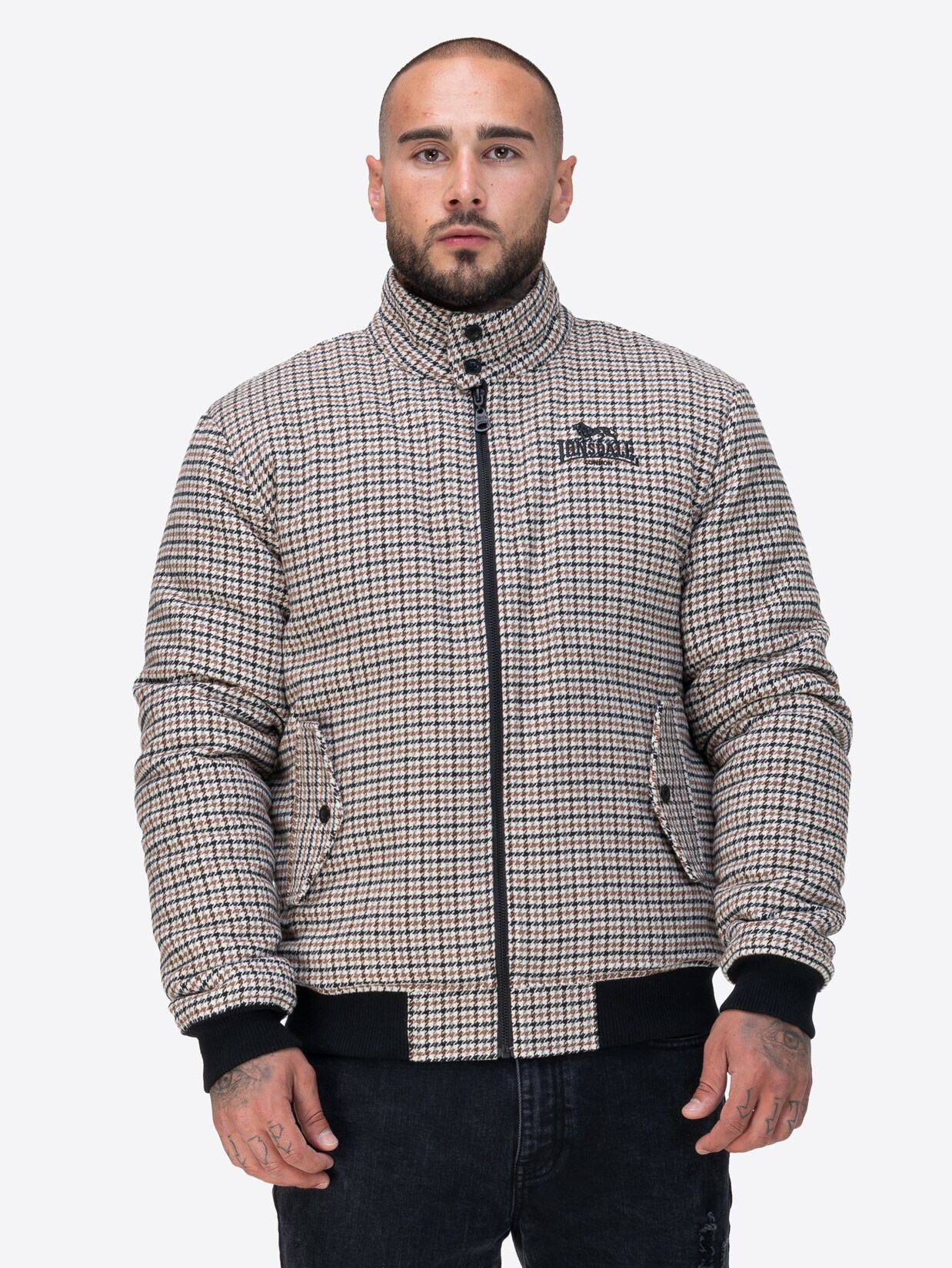 Lonsdale Herren Jacke schmale Passform CLASSIC CHECK