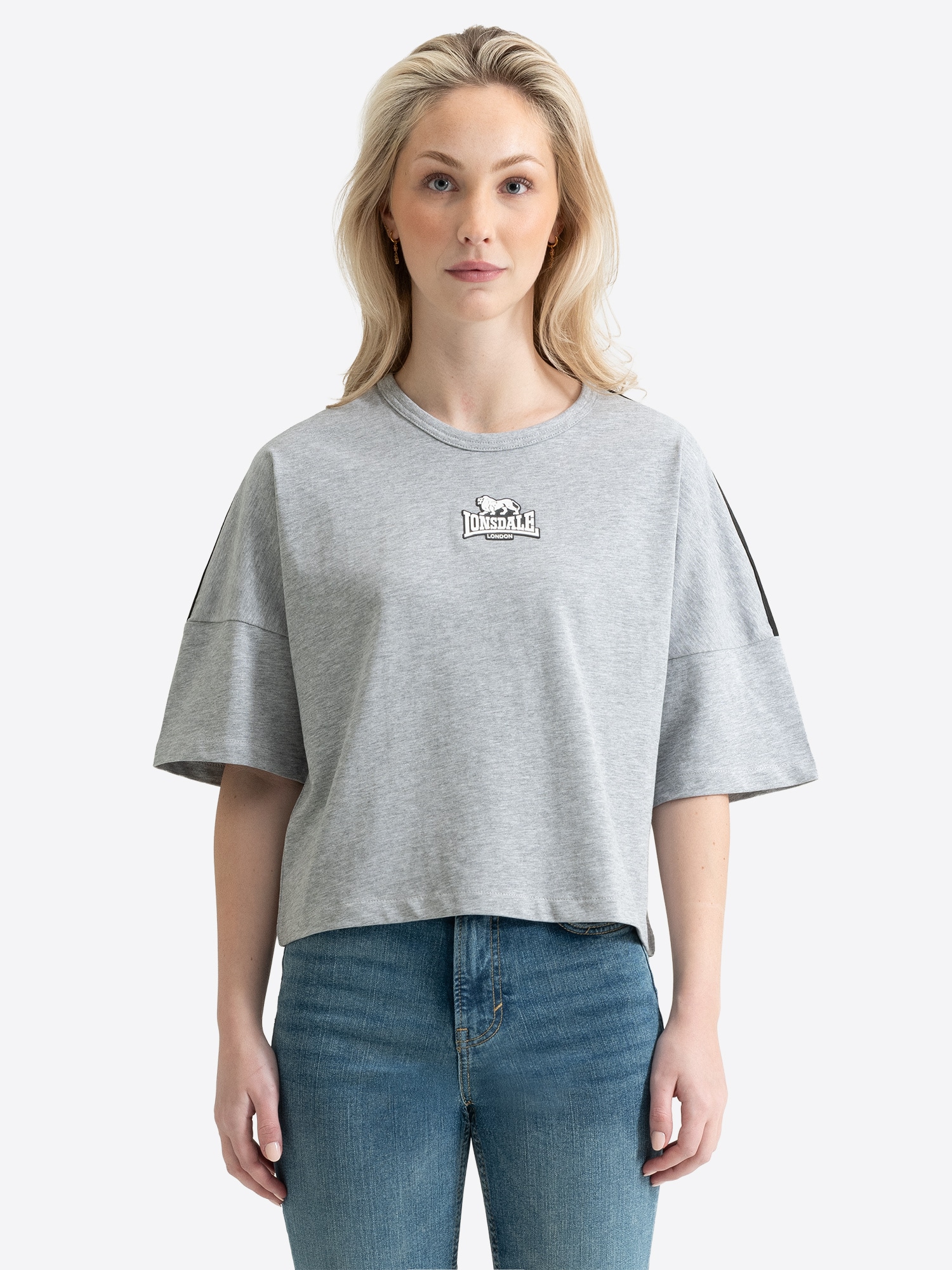 Lonsdale Frauen T-Shirt Cropped Oversize WANDYLAW - Bild 1