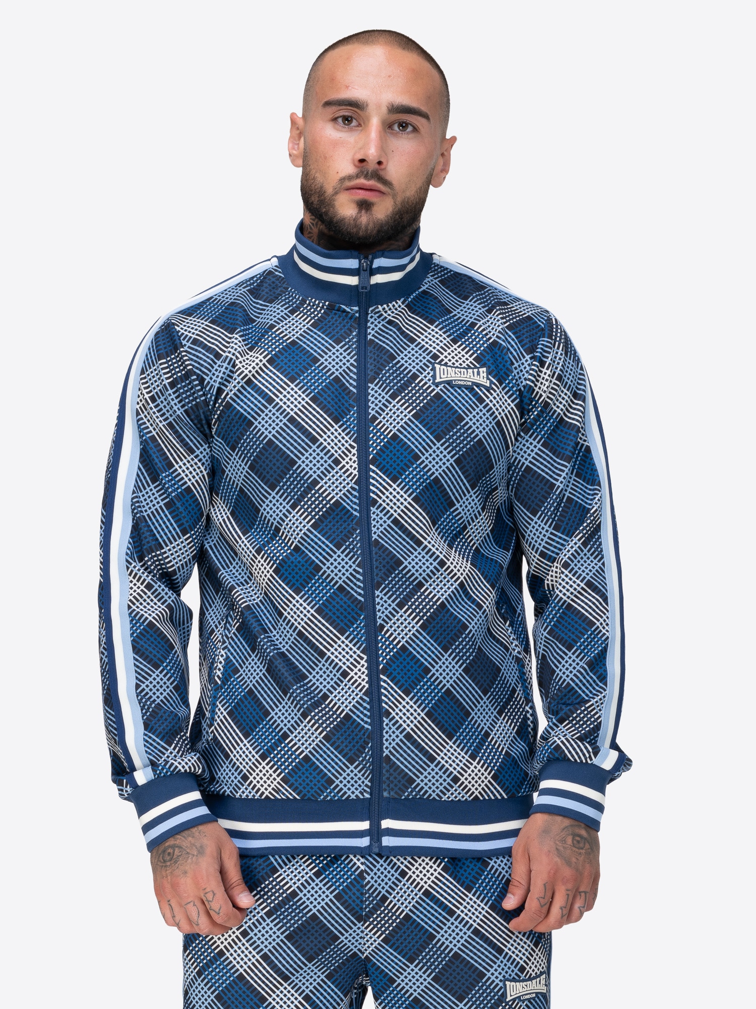 Lonsdale Herren Trainingsanzug schmale Passform CANTERBURRY - Bild 1