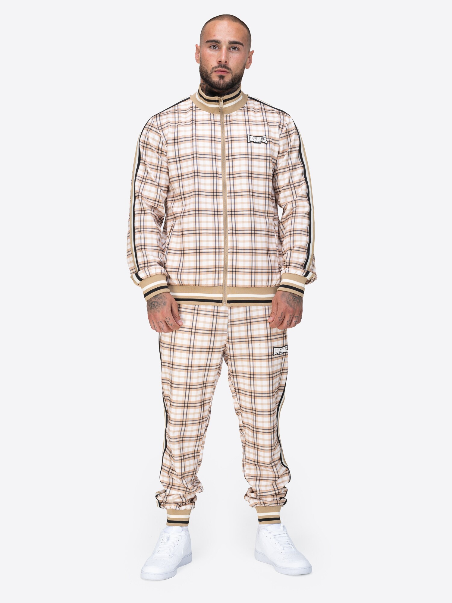 Lonsdale Herren Trainingsanzug schmale Passform CAMROSS - Bild 1