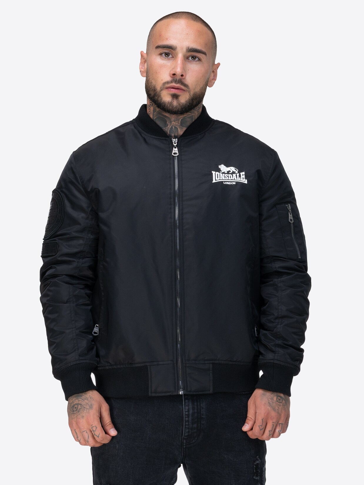 Lonsdale Herren Jacke normale Passform LUDFORD
