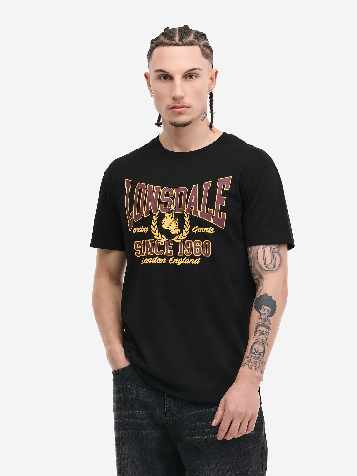 Lonsdale Herren T-Shirt normale Passform AYCLIFFE - Bild 1