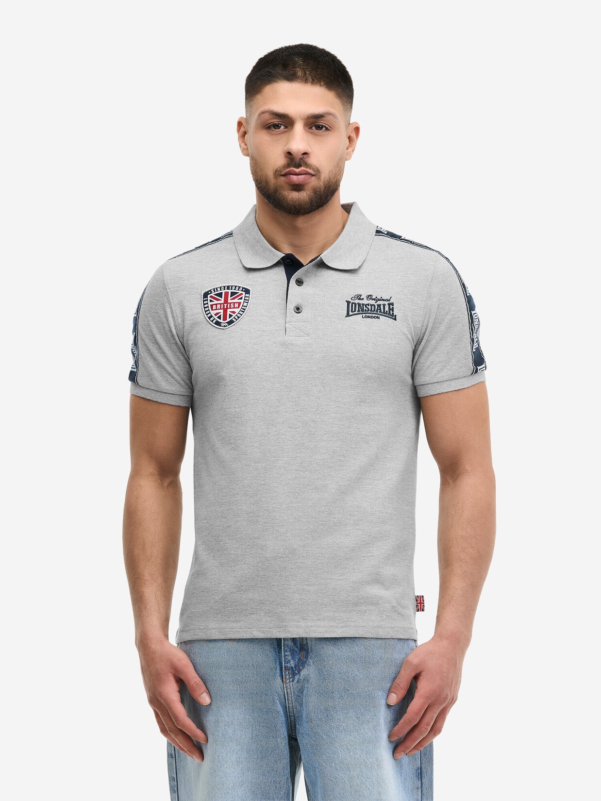 Lonsdale Herren Poloshirt normale Passform PELTON