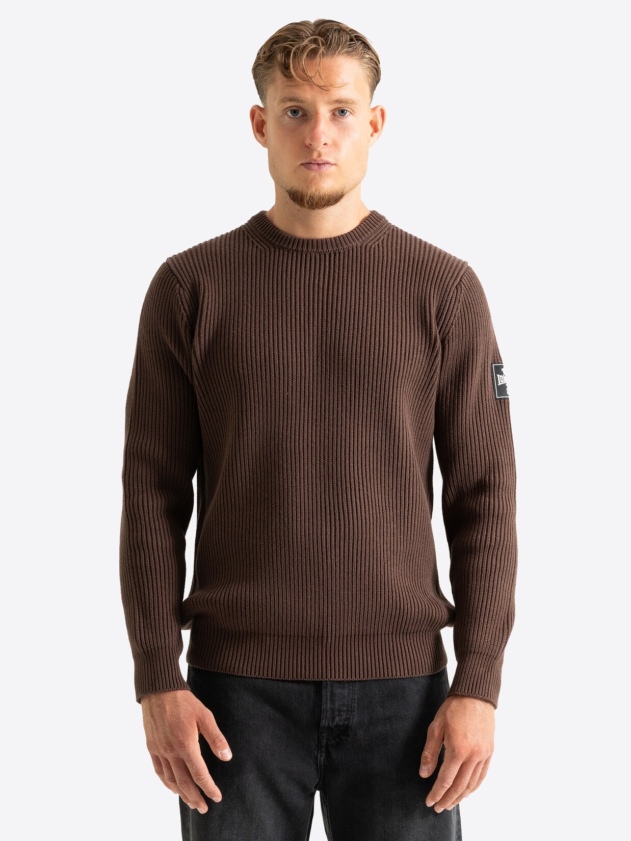 Lonsdale Herren gestrickter Pullover normale Passform MOYCULLEN