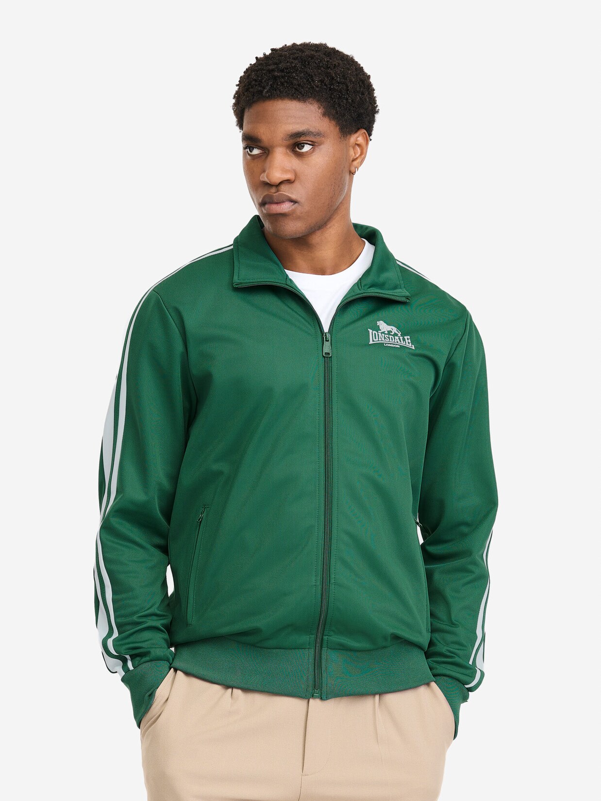 Lonsdale Herren Trainingsjacke normale Passform HOYLAKE
