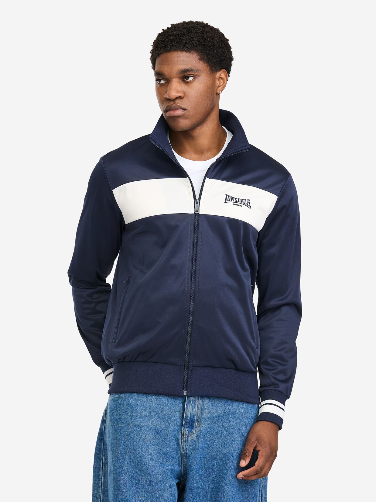 Lonsdale Herren Trainingsjacke normale Passform MEOLS