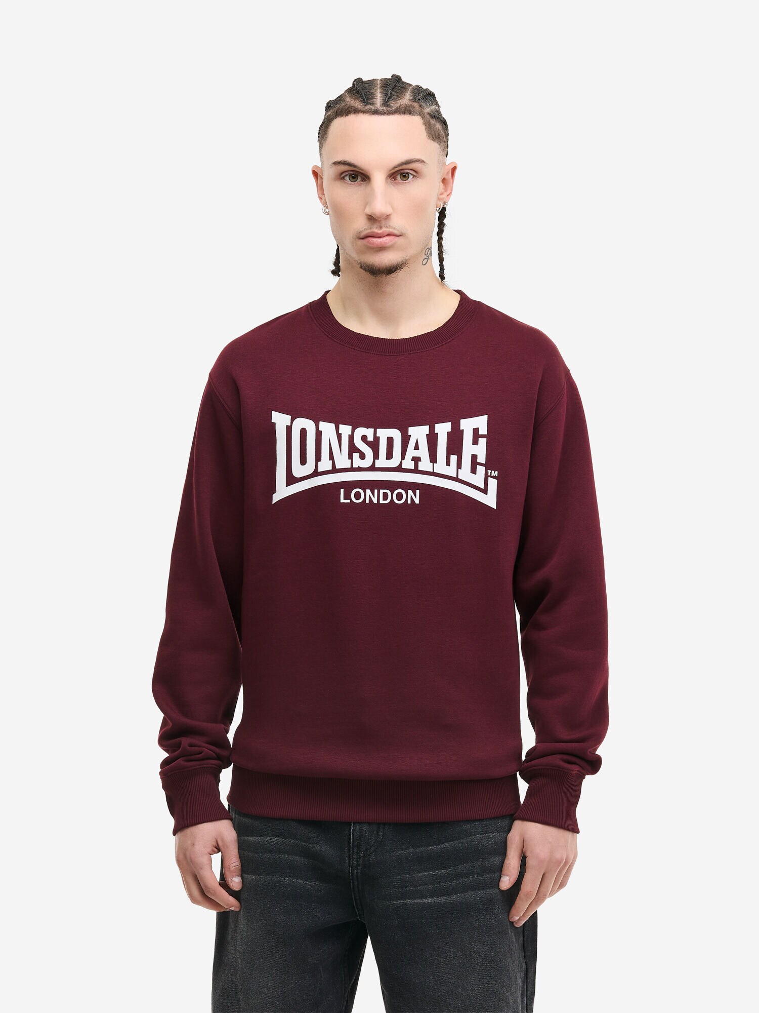 Lonsdale Herren Rundhals Sweatshirt normale Passform WELHAM - Bild 1