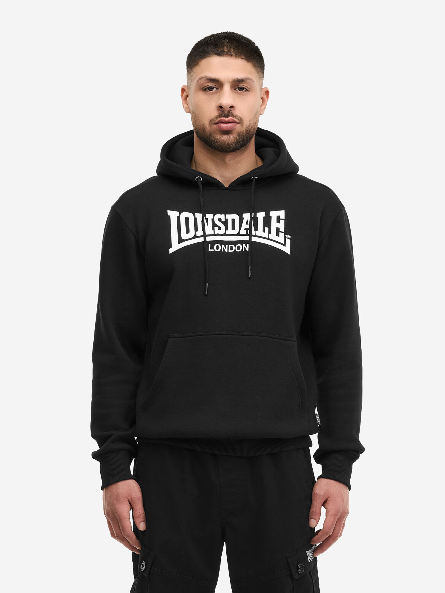 Lonsdale Herren Kapuzensweatshirt normale Passform BICKINGTON - Bild 1