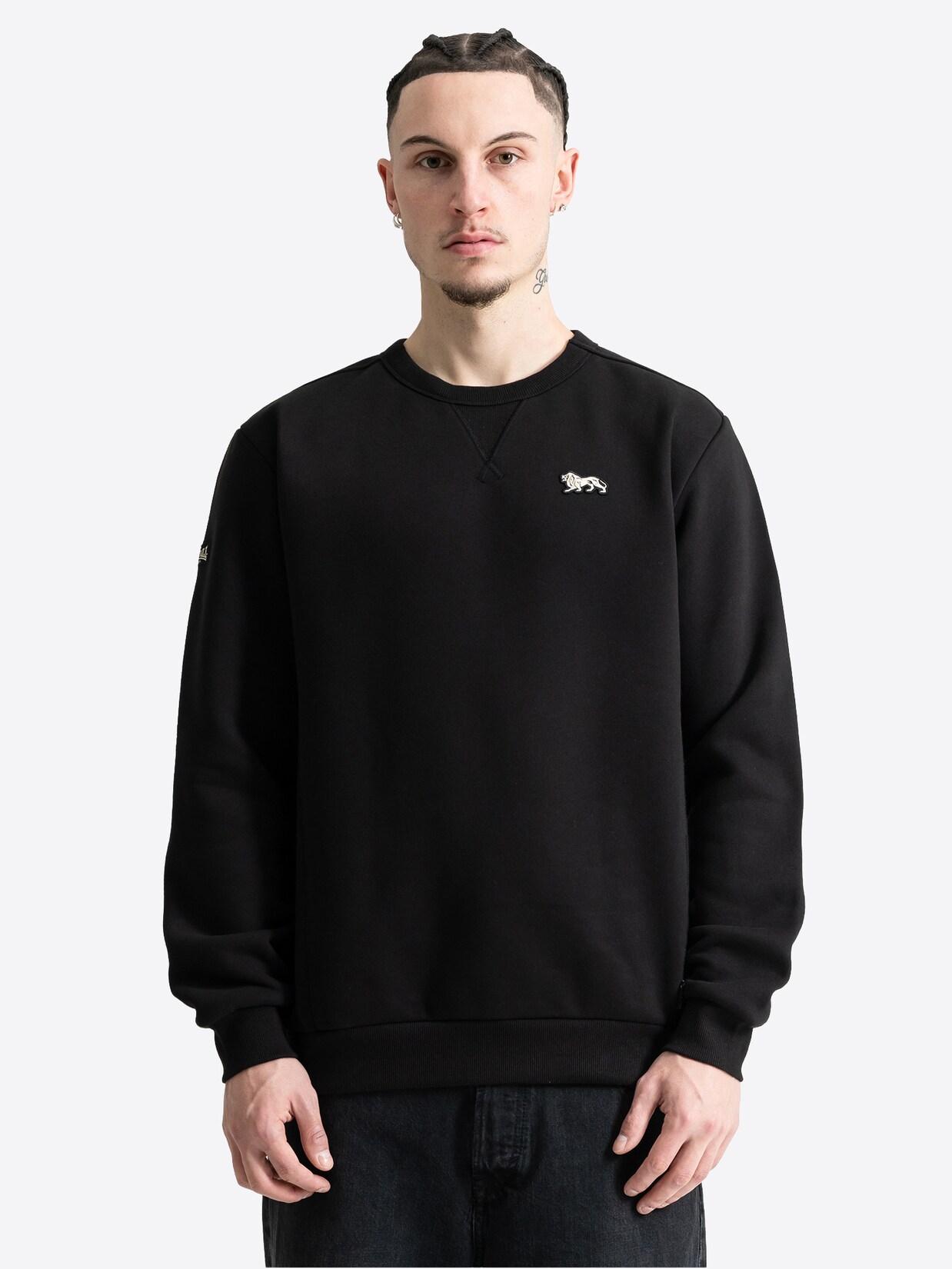 Lonsdale Herren Rundhals Sweatshirt normale Passform WOOLWICH