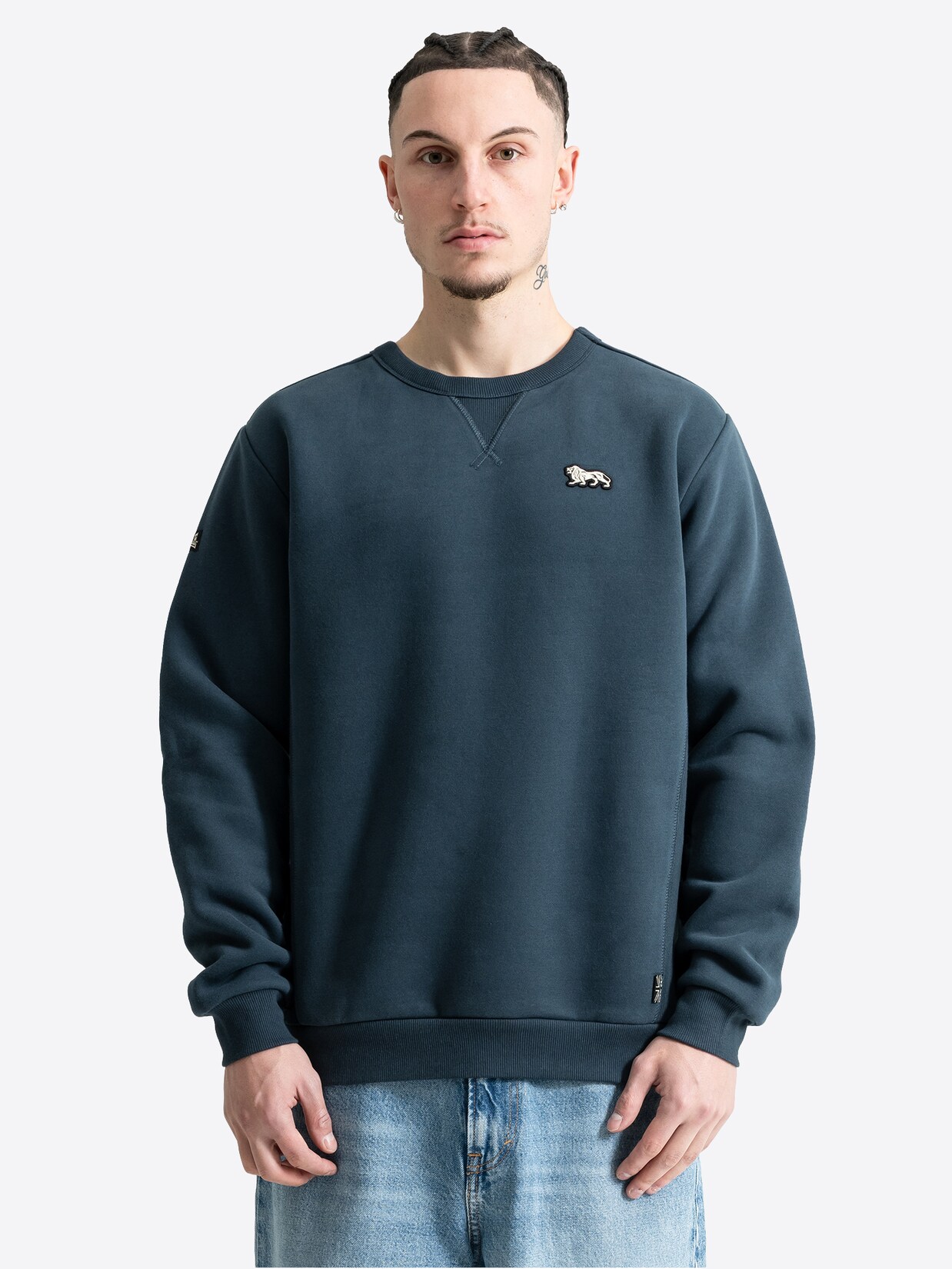 Lonsdale Herren Rundhals Sweatshirt normale Passform WOOLWICH