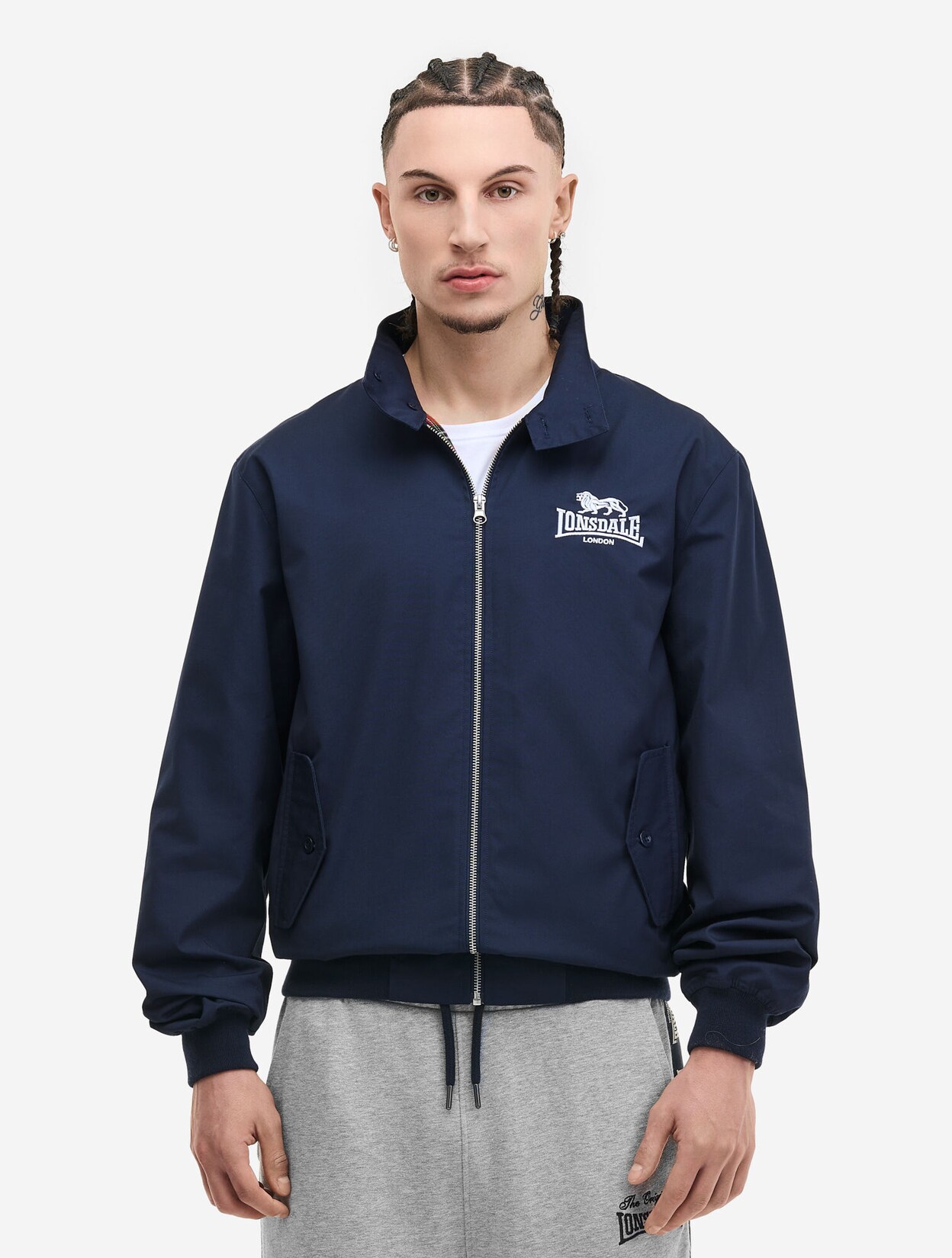 Lonsdale Herren Jacke schmale Passform ACTON